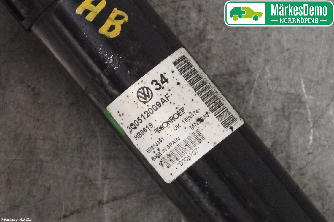 Skoda SUPERB 16-24 Stötdämpare Bak