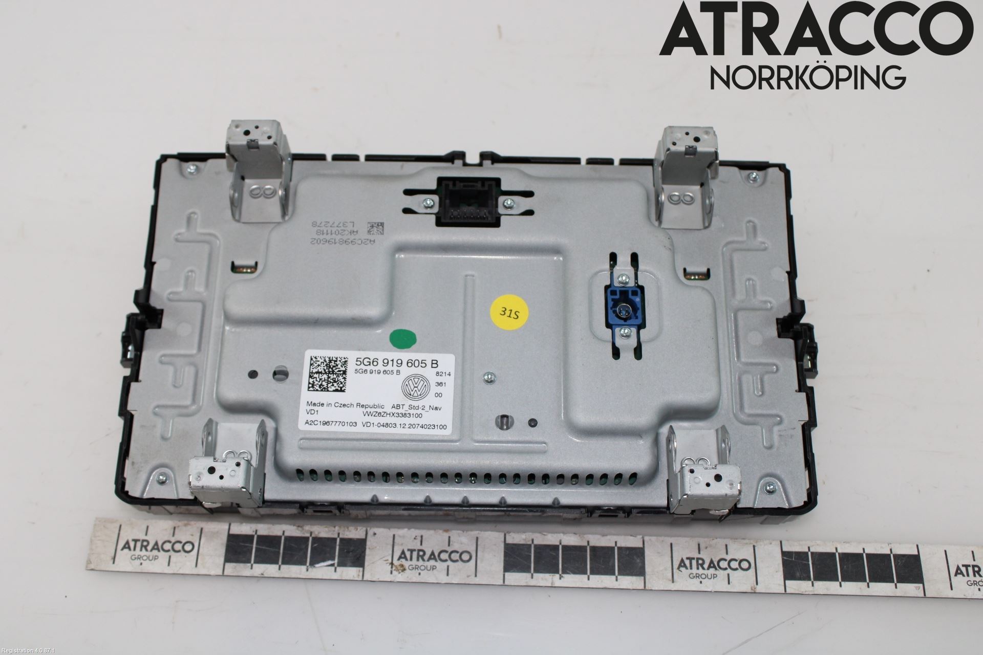 Volkswagen VW TIGUAN 16-24 Multifunktionsdisplay