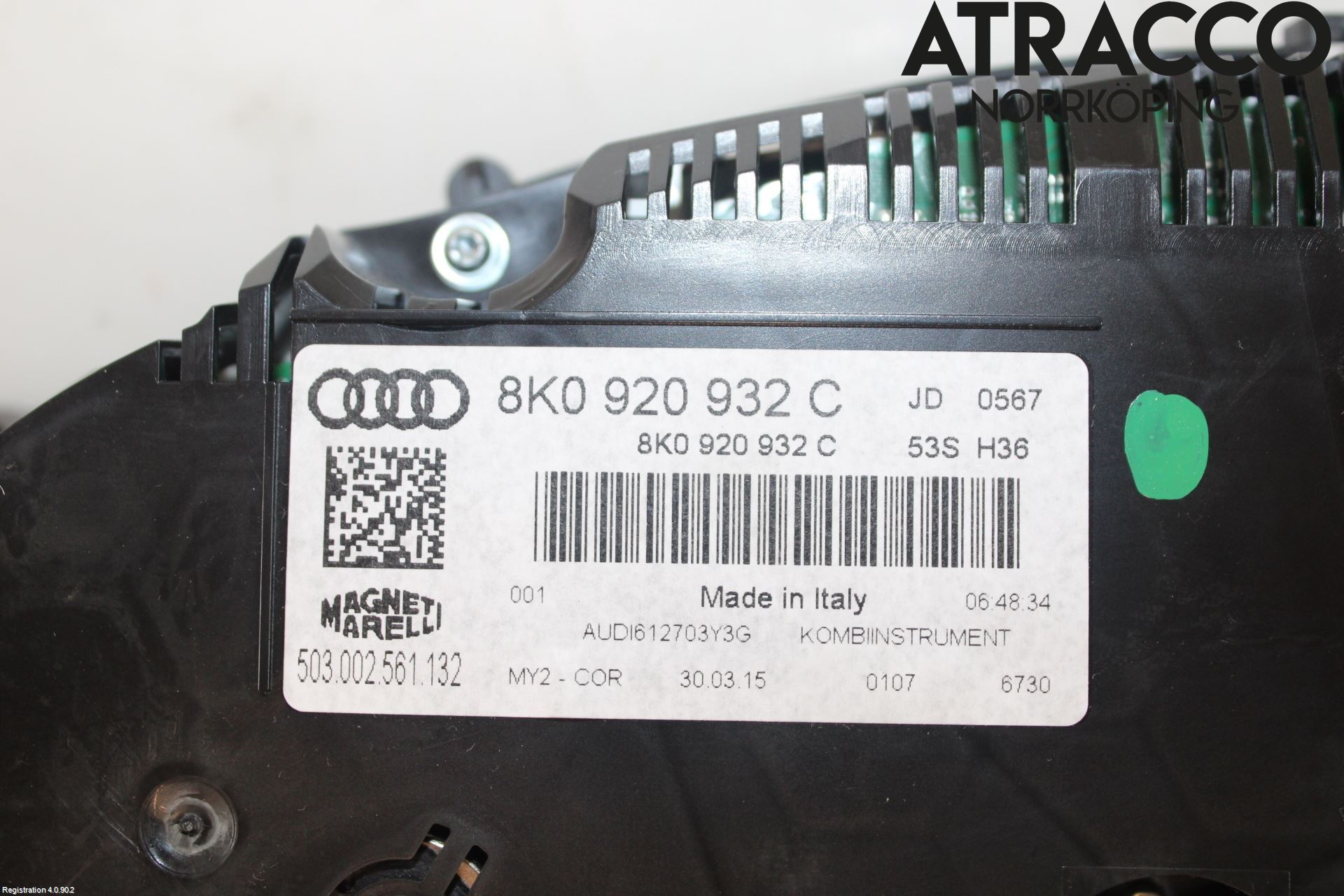 Audi A4 12-15 Instrument Komb