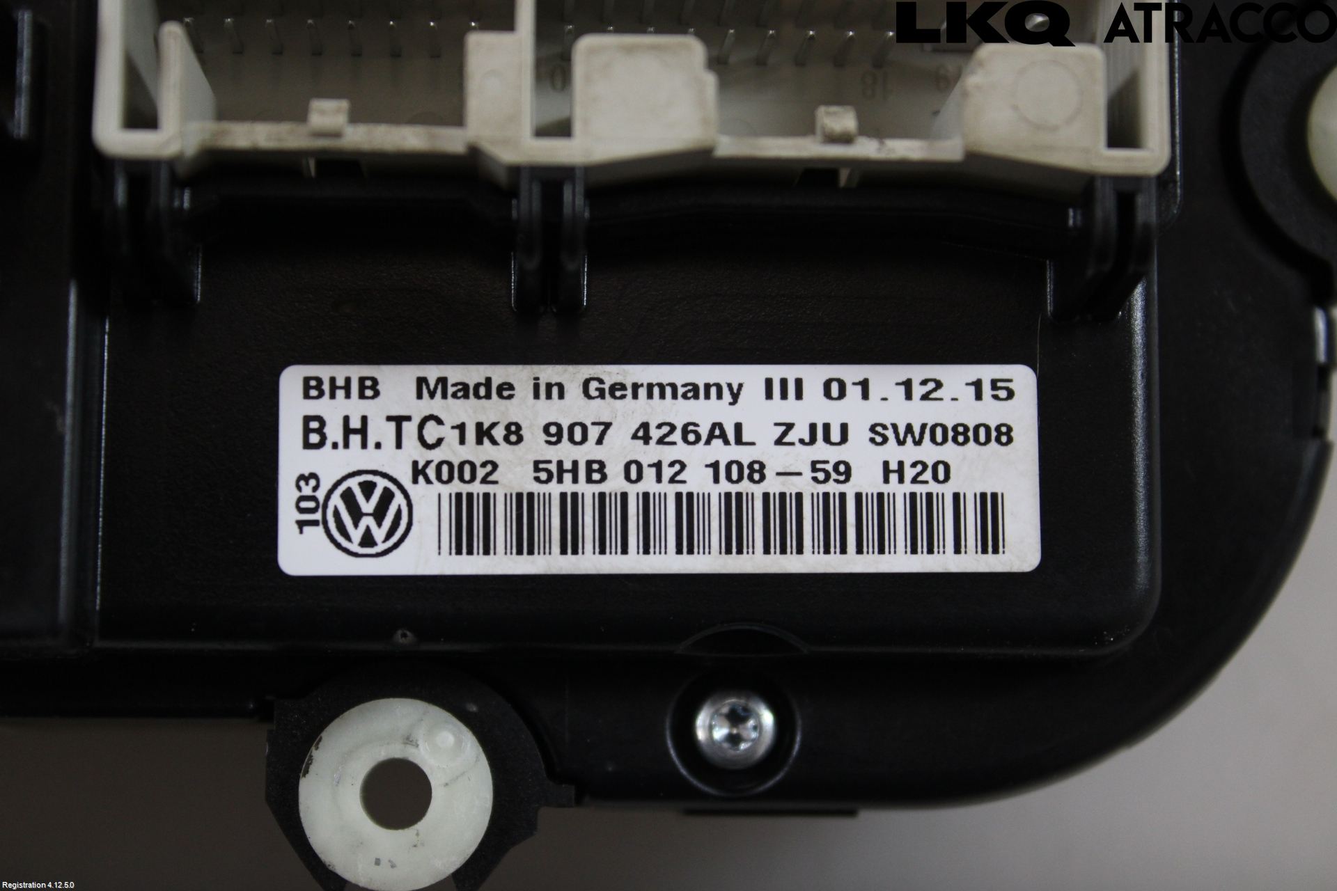 Volkswagen VW CADDY 16-20 Värmereglage