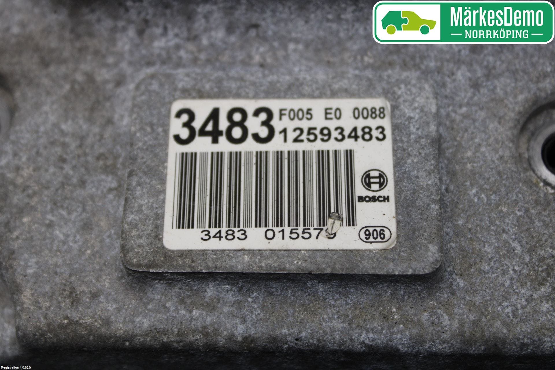 Saab 9-3 VER 2 Grenrör Insug