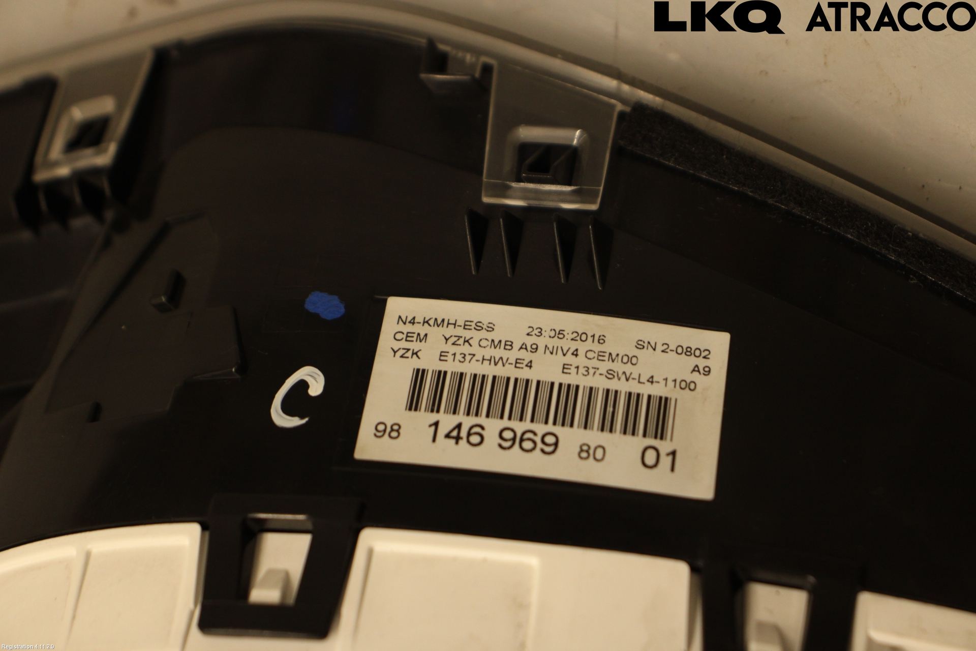 Peugeot 2008 13-20 Instrument Komb