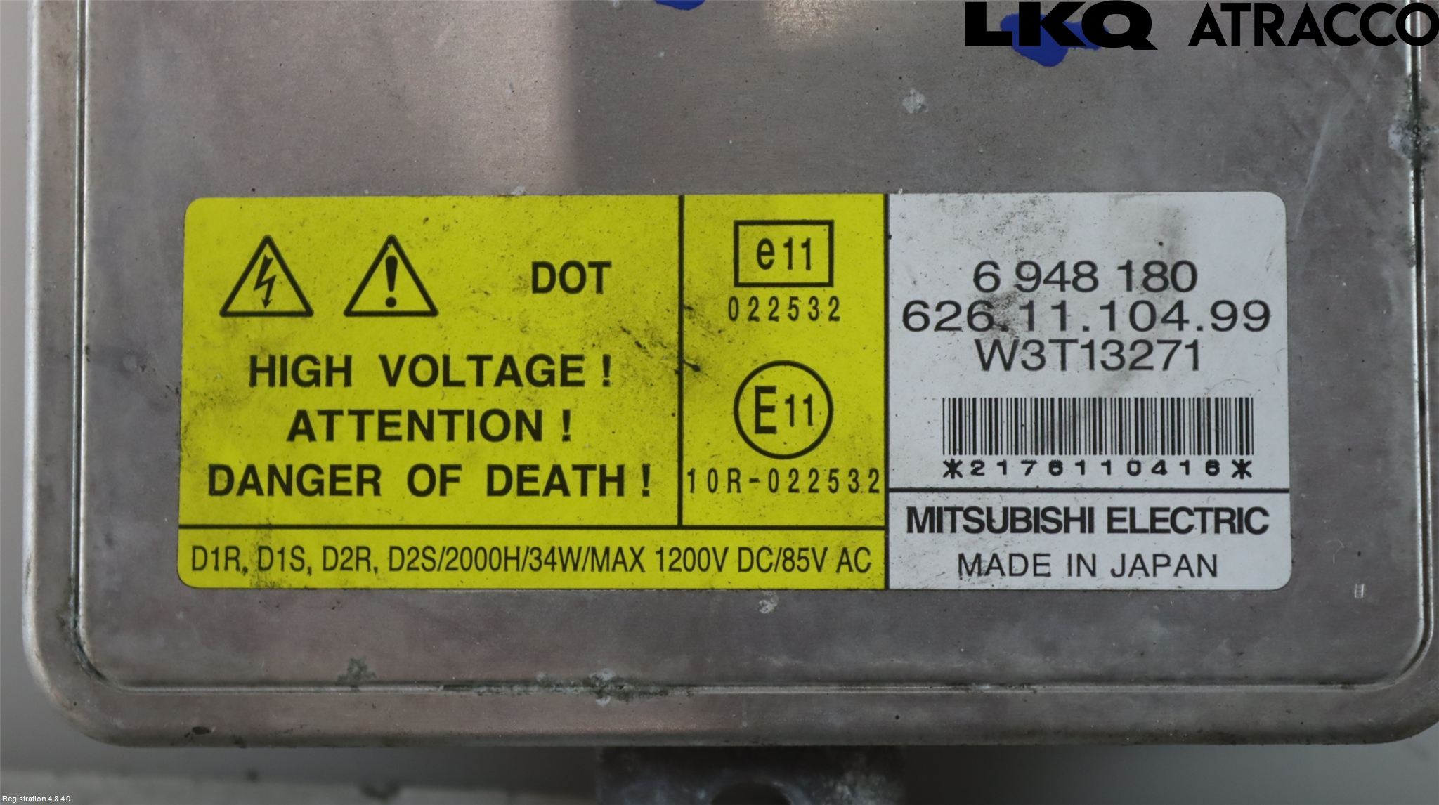 Volvo V70 08-13 Styrenhet Strålkastare