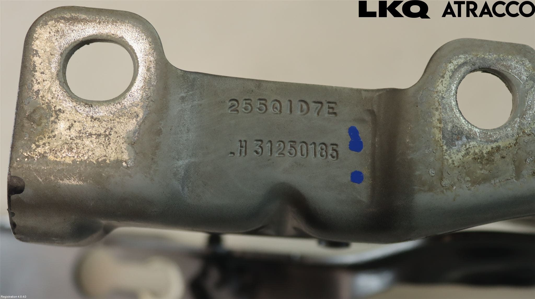 Volvo V70 08-13 Huvgångjärn