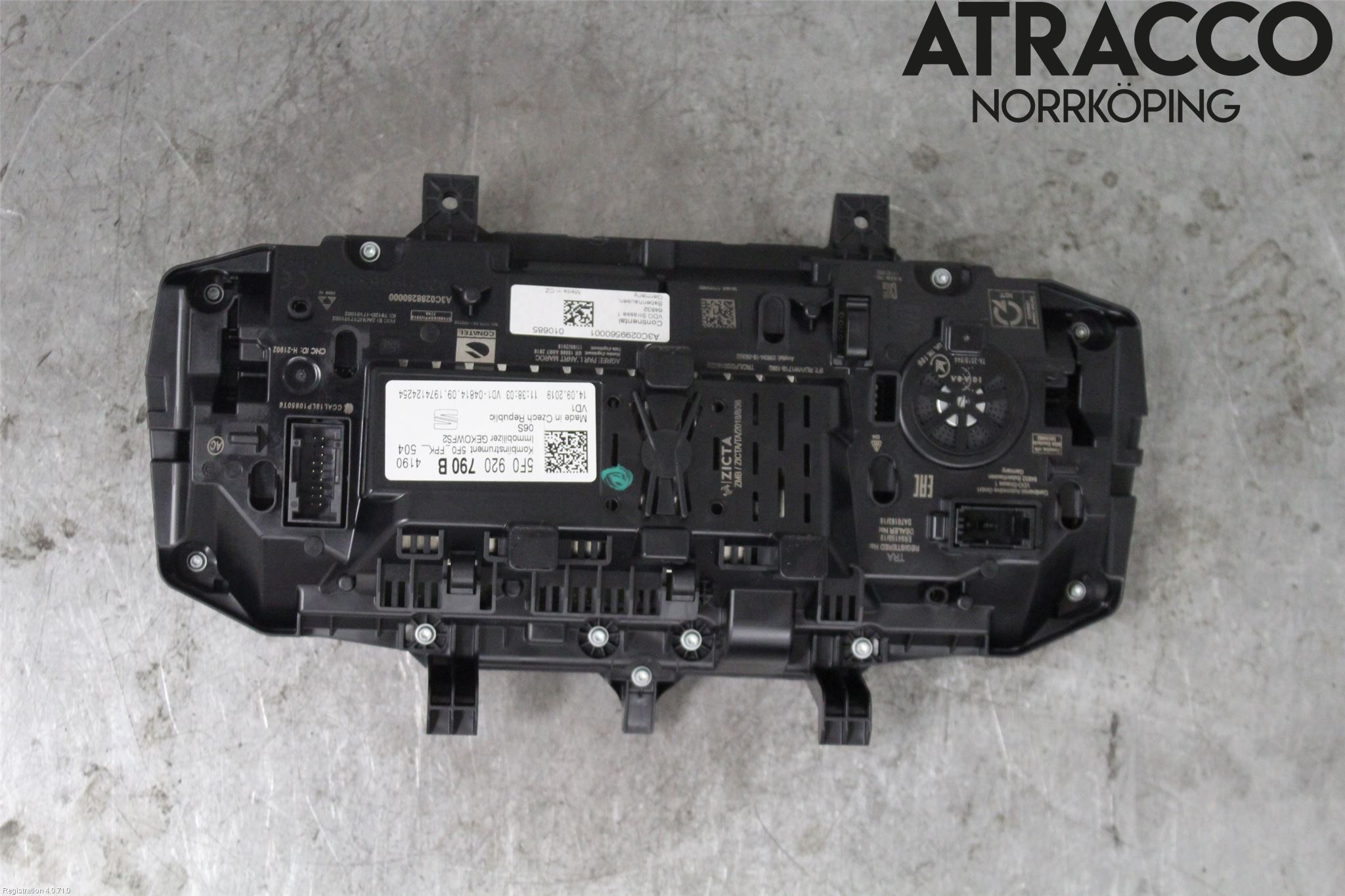 Cupra ATECA 19- Instrument Komb