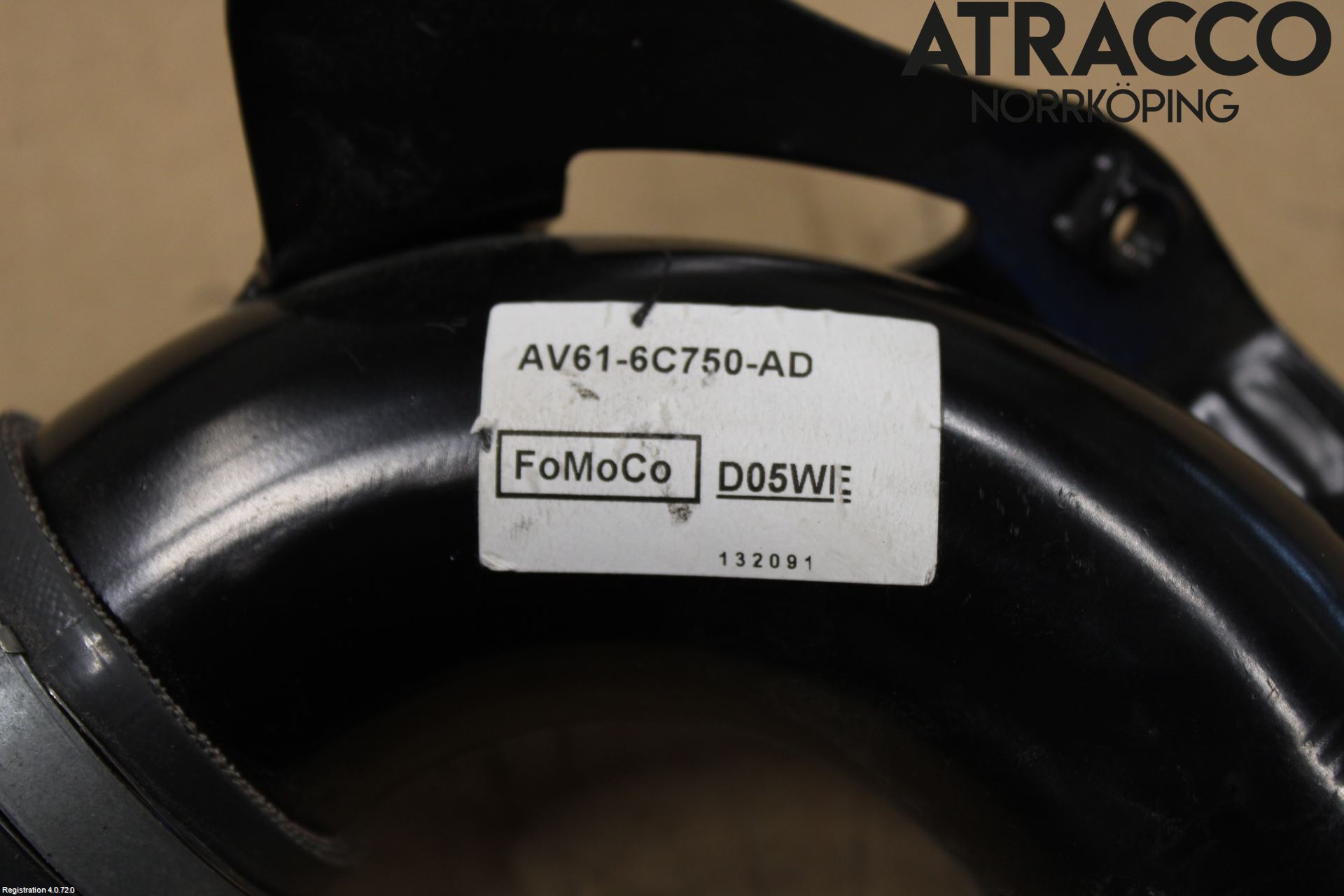 Volvo V60 11-13 Laddluft-Intercoolerrör