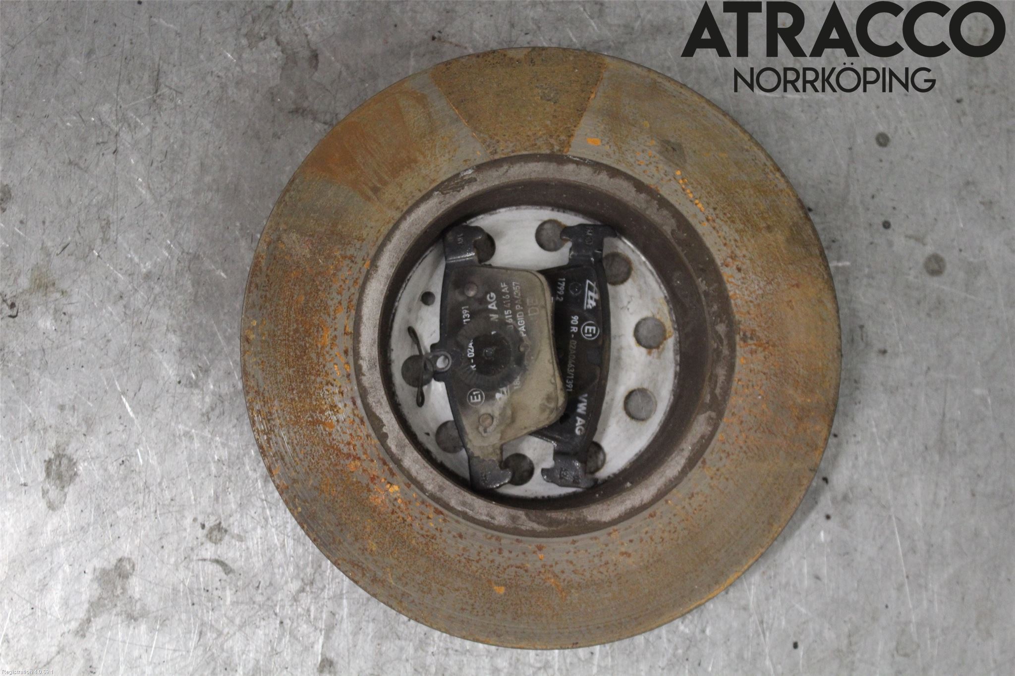 Seat LEON 13-20 Bromsskiva Bak