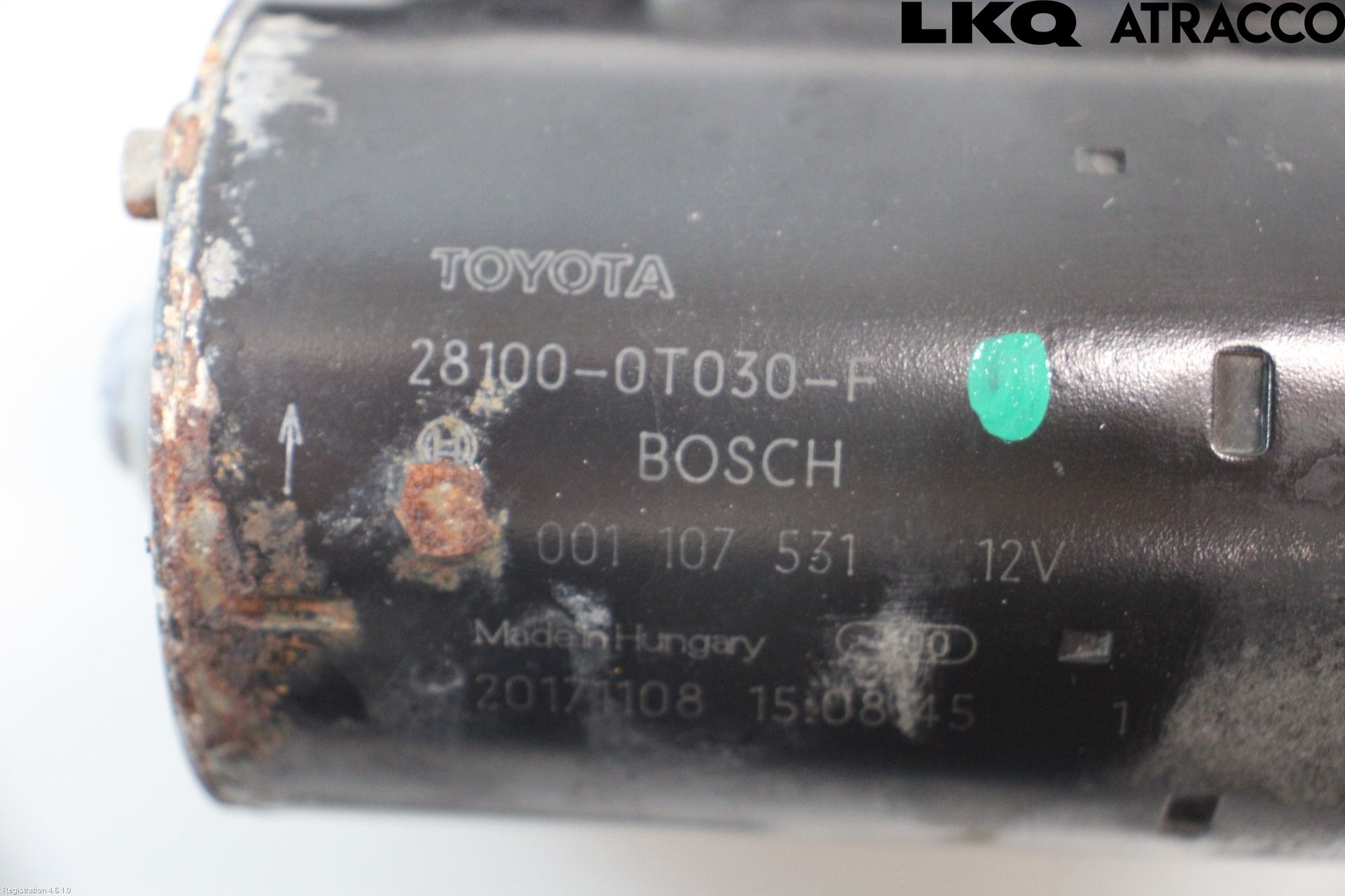 Toyota AVENSIS 16-18 Startmotor