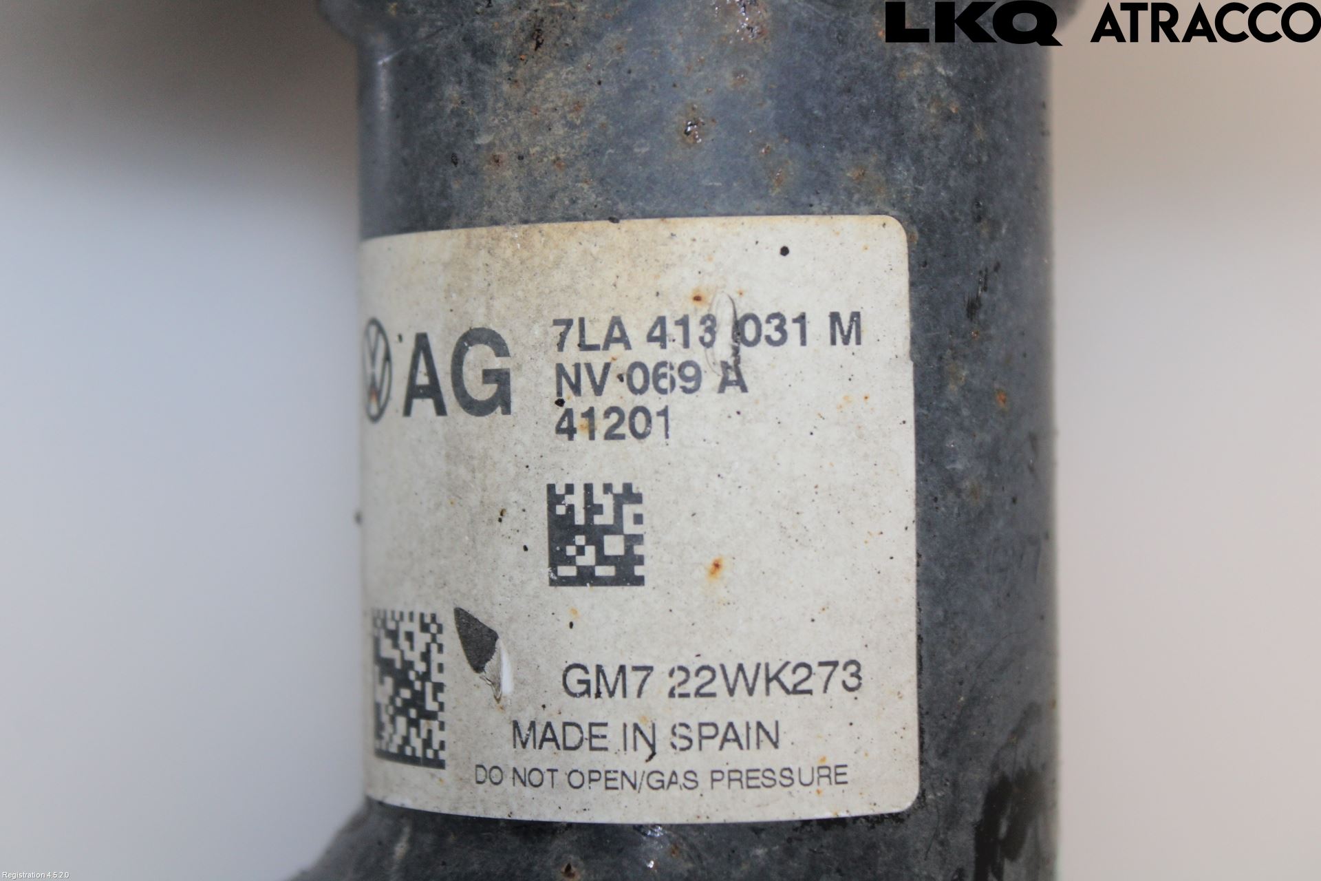 Volkswagen VW TRANSP/CARAVELLE (T7) 22-24 Fjäderben Fram Höger