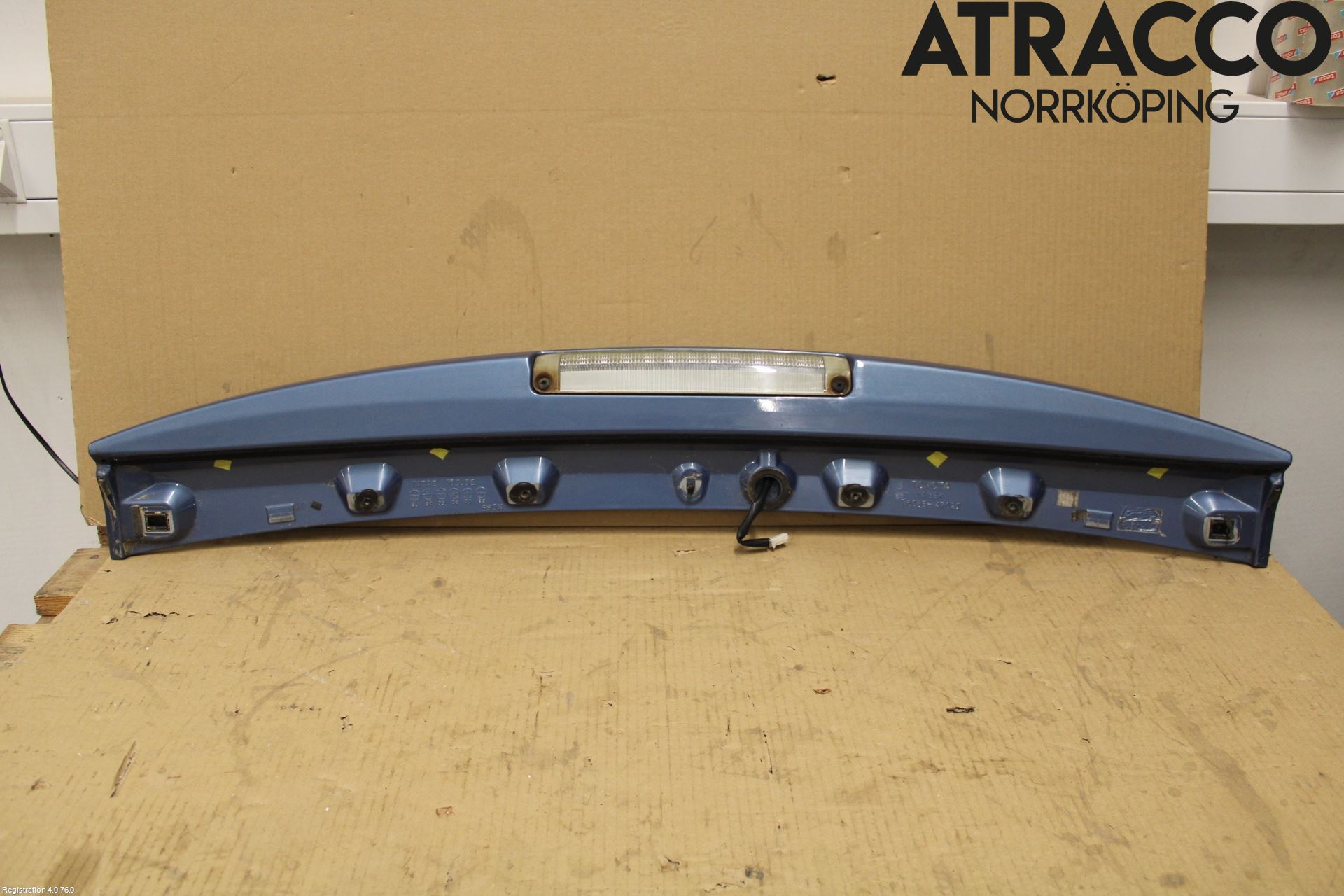 Toyota PRIUS NWH20 04-08 Spoiler Baklucka