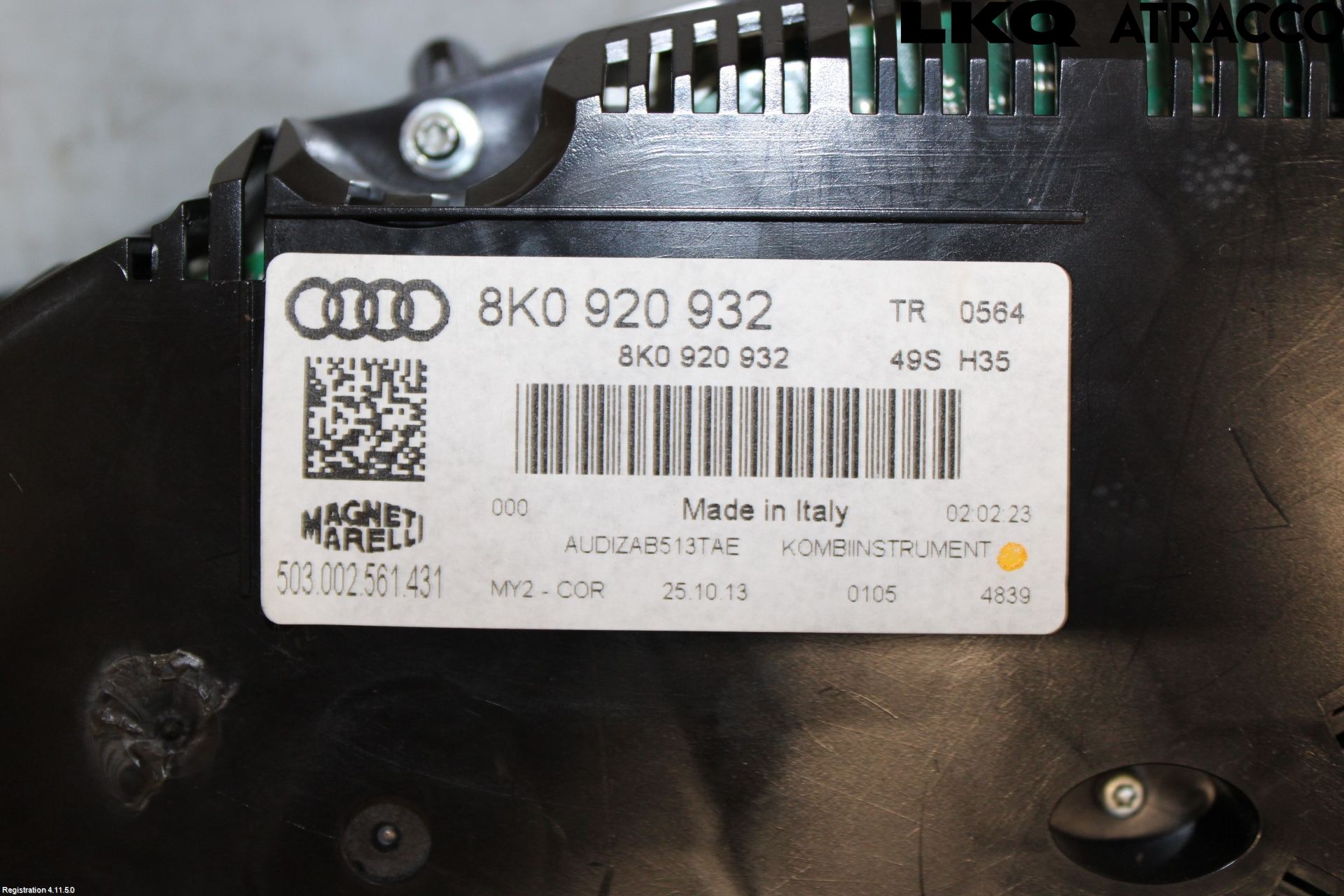 Audi A4 12-15 Instrument Komb