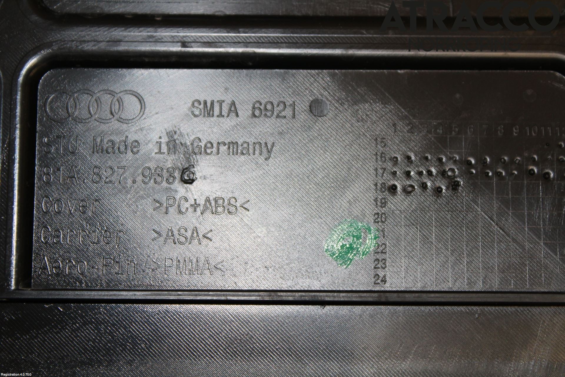 Audi Q2/SQ2 17- Spoiler Baklucka