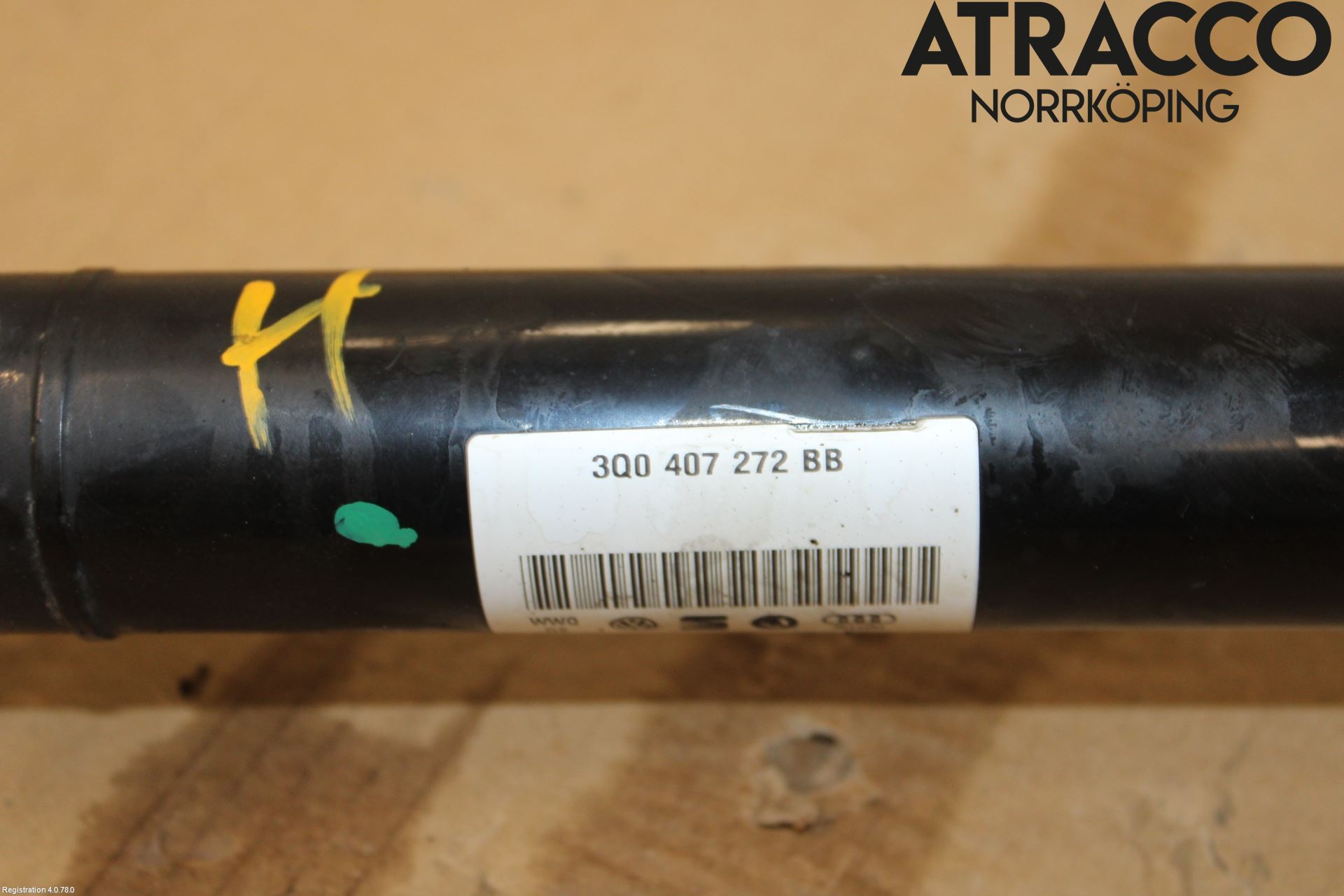 Volkswagen VW PASSAT 15-19 Drivaxel Fram Höger