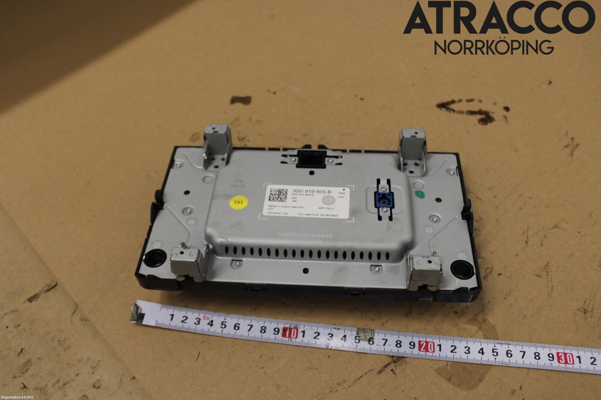Volkswagen VW PASSAT 15-19 Multifunktionsdisplay