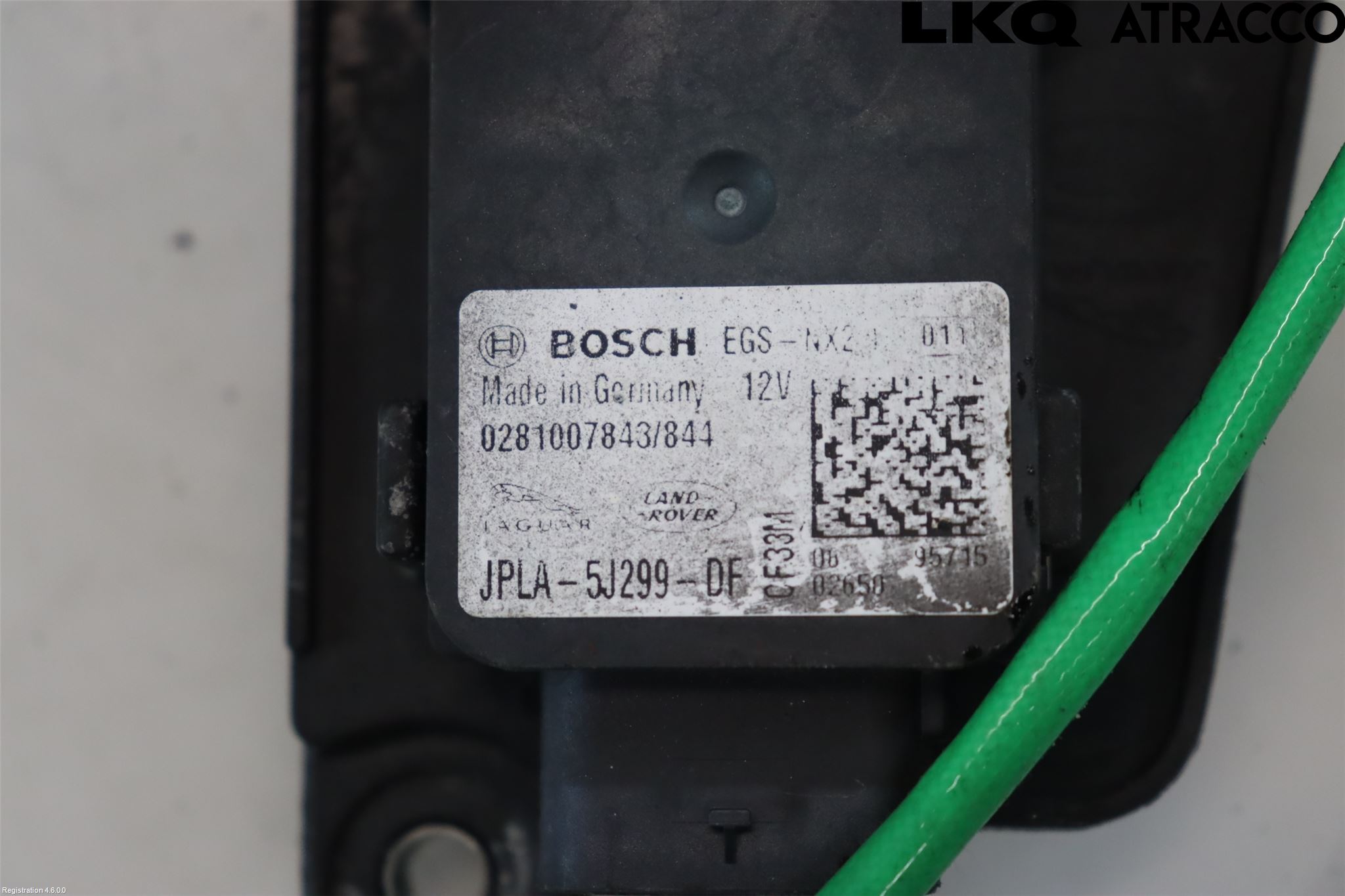 Jaguar F-PACE Avgas Partikelfilter