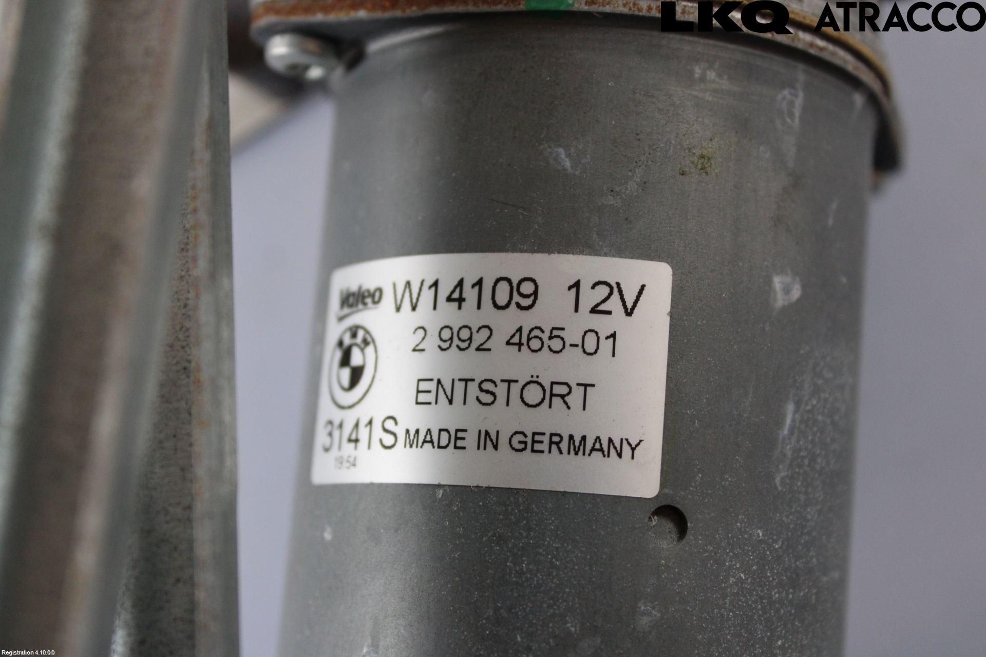 BMW X1 E84 10-15 Torkarmekanism Vindruta