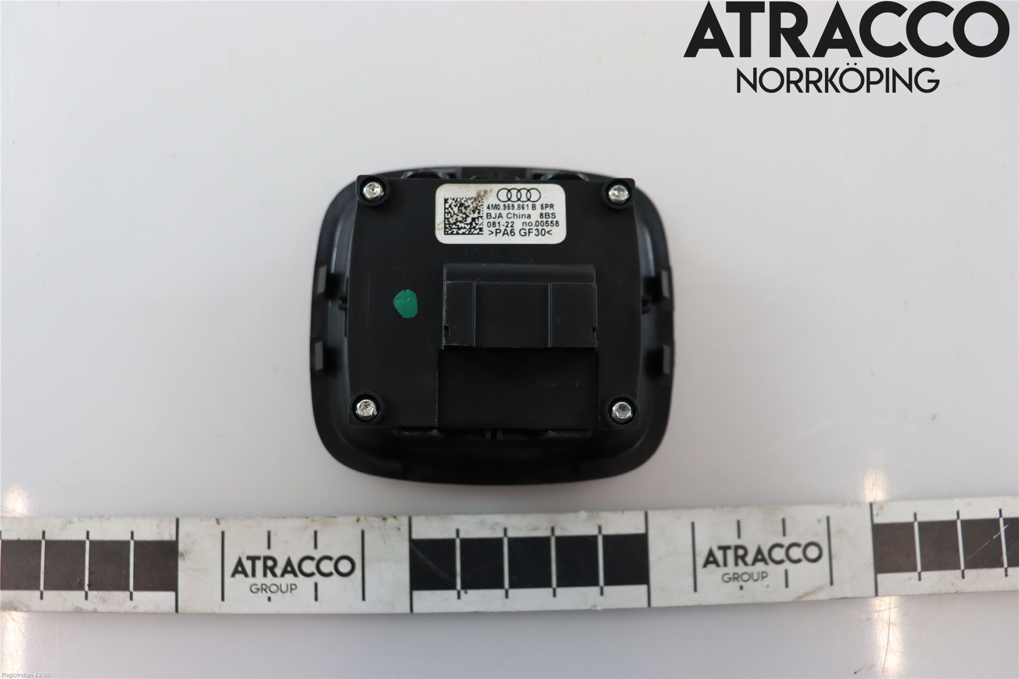 Audi Q7/SQ7 Strömställare Stolregler