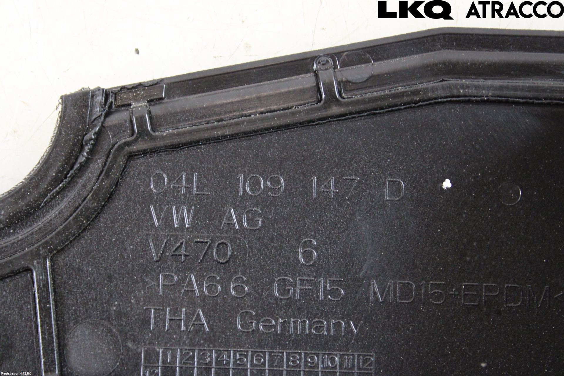 Audi A4/S4 B9 16-19 Kamrem-Transmissionskåpa