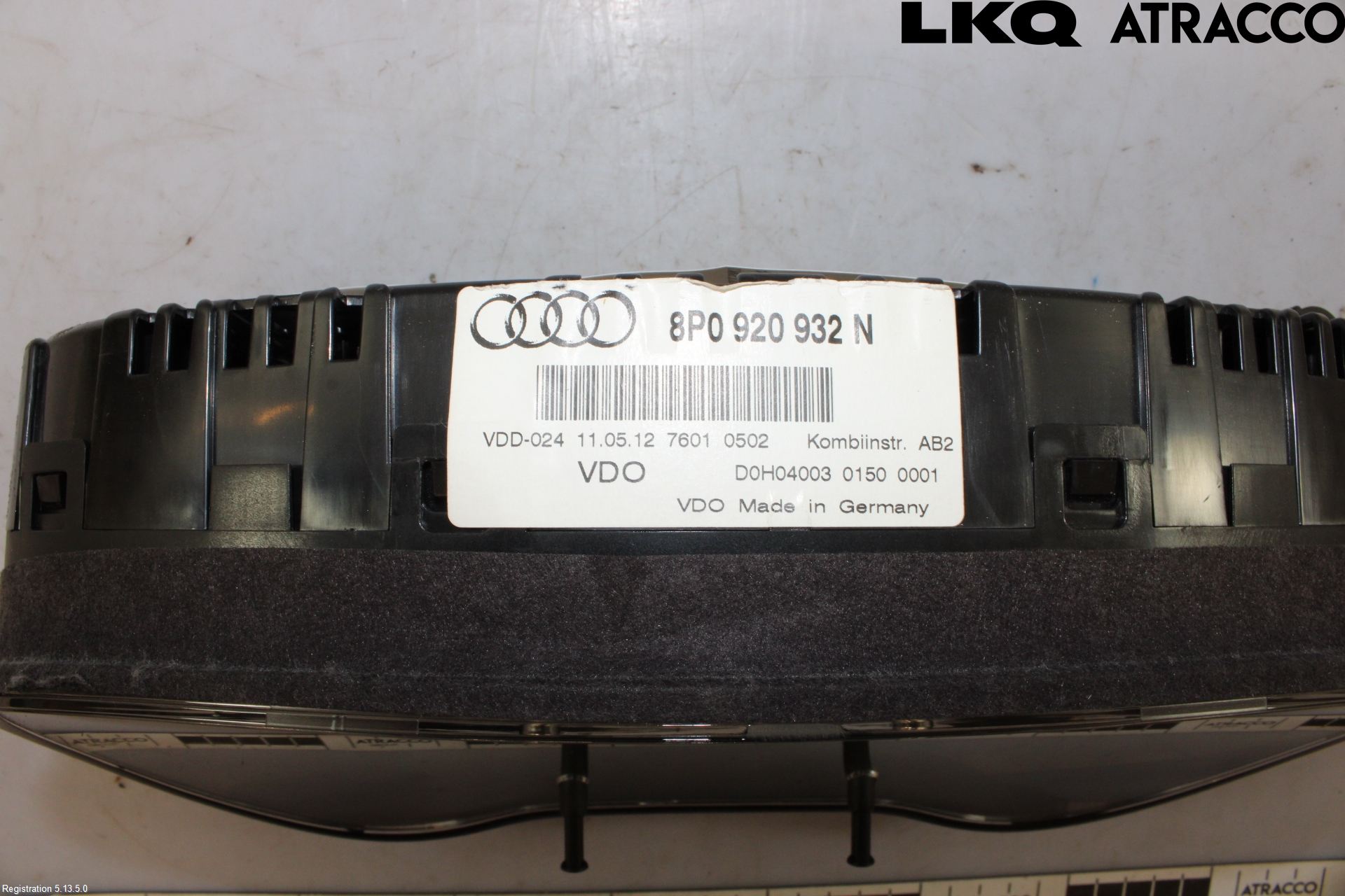 Audi A3/S3 05-13 Instrument Komb
