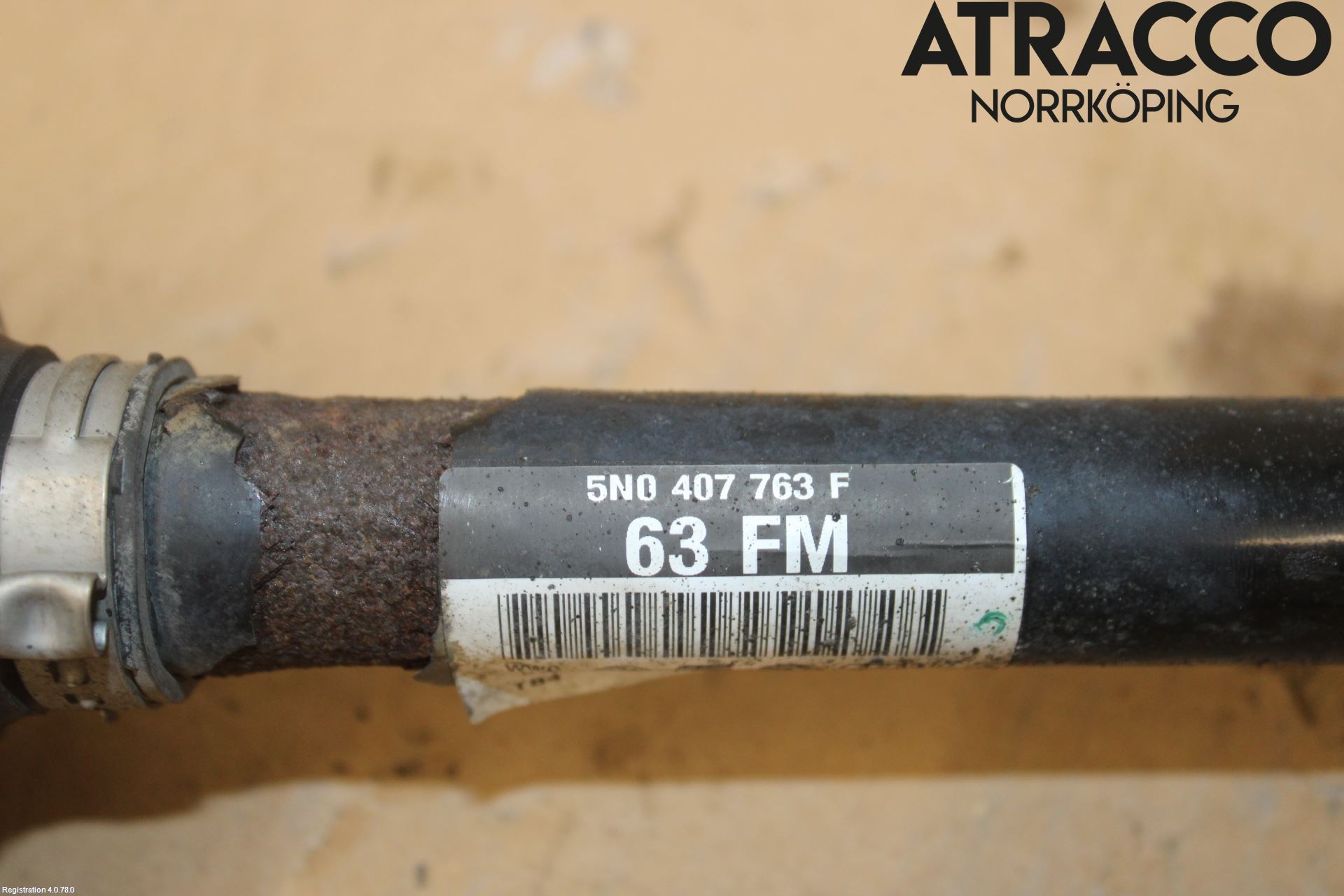 Audi Q3 8U 12-18 Drivaxel Fram Vänster