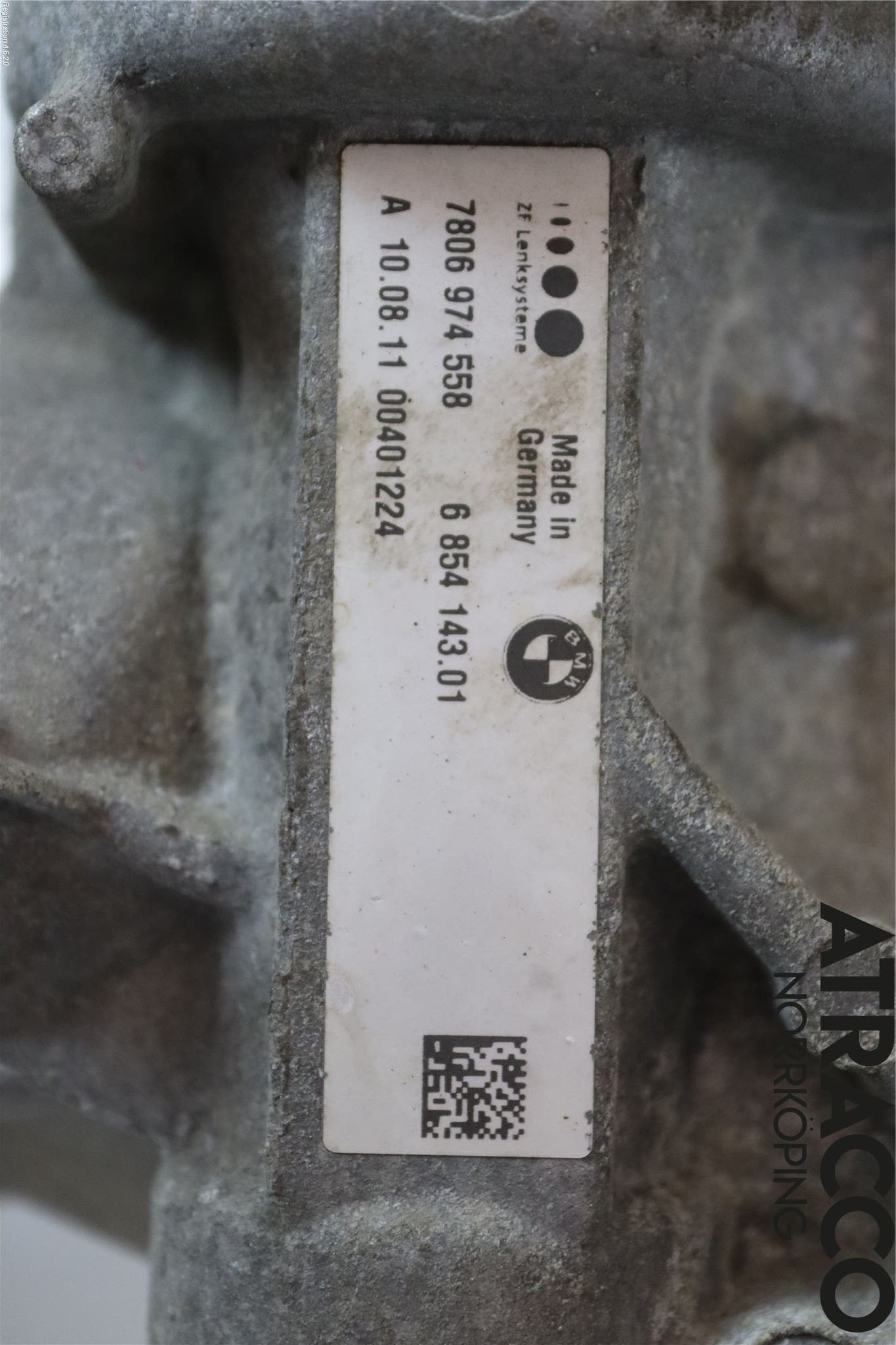 BMW 5 F10/F11/F18 09-17 Styrväxel-Snäcka Elektrisk