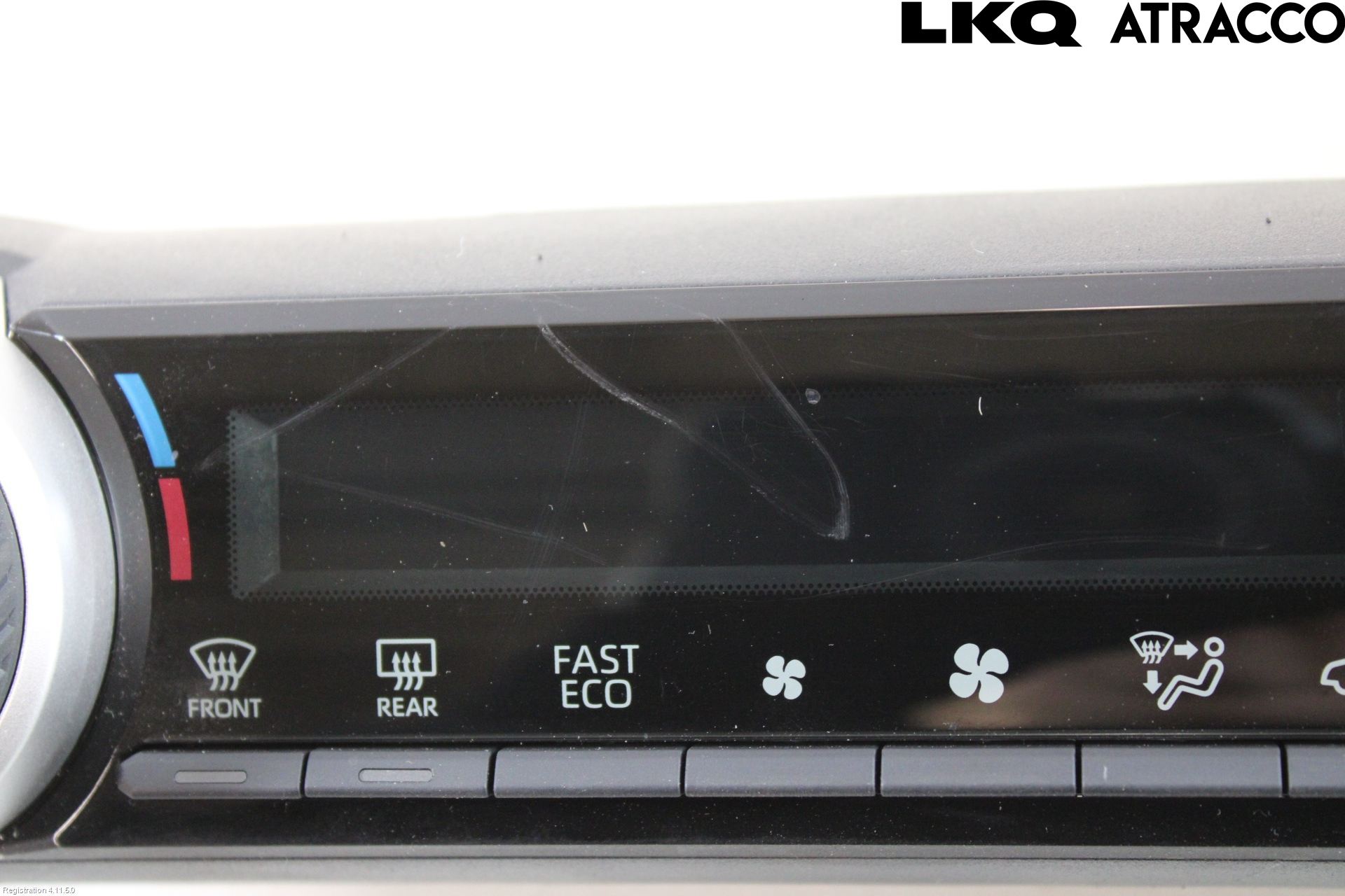 Toyota RAV4 19- Värmereglage