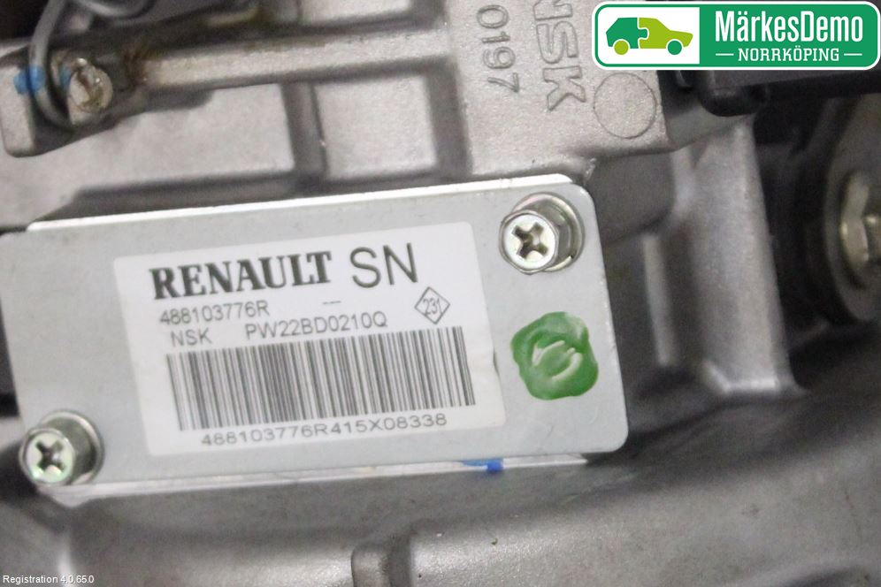 Renault ZOE/E-TECH 13- Rattaxelagg Med Inb Servo