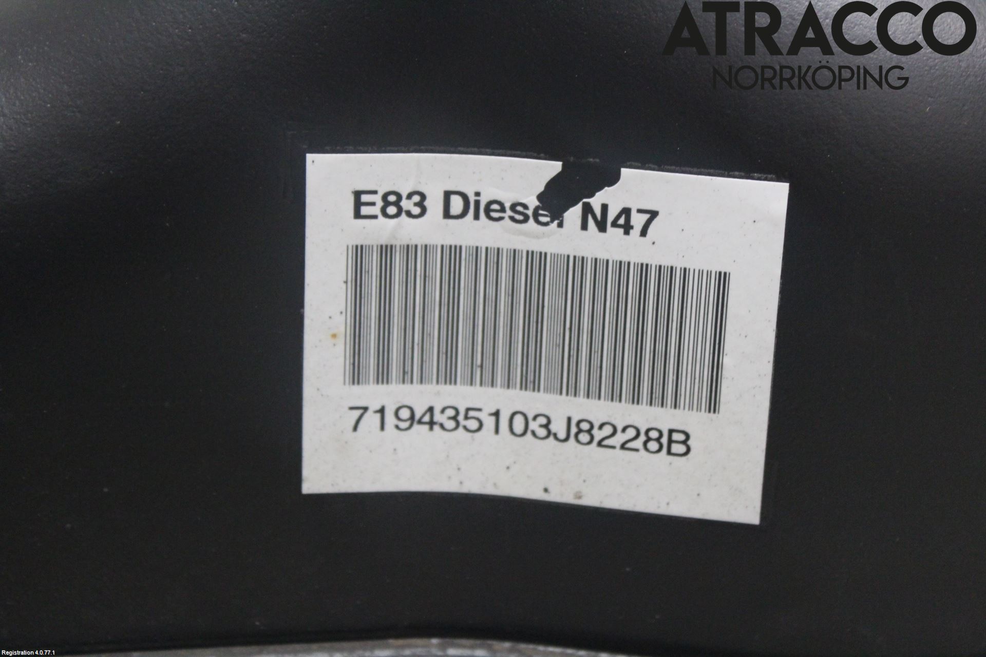 BMW X3 E83     03-10 Bränsletank Diesel