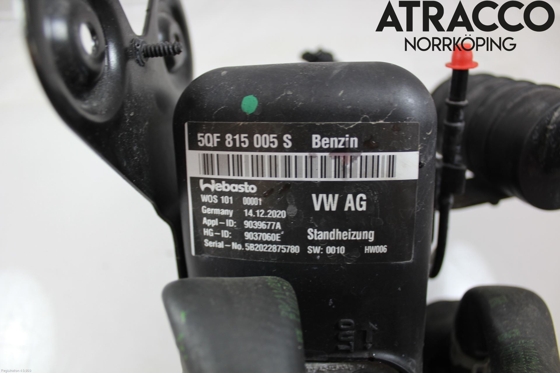 Audi Q3 F3 19- Bensinvärmare