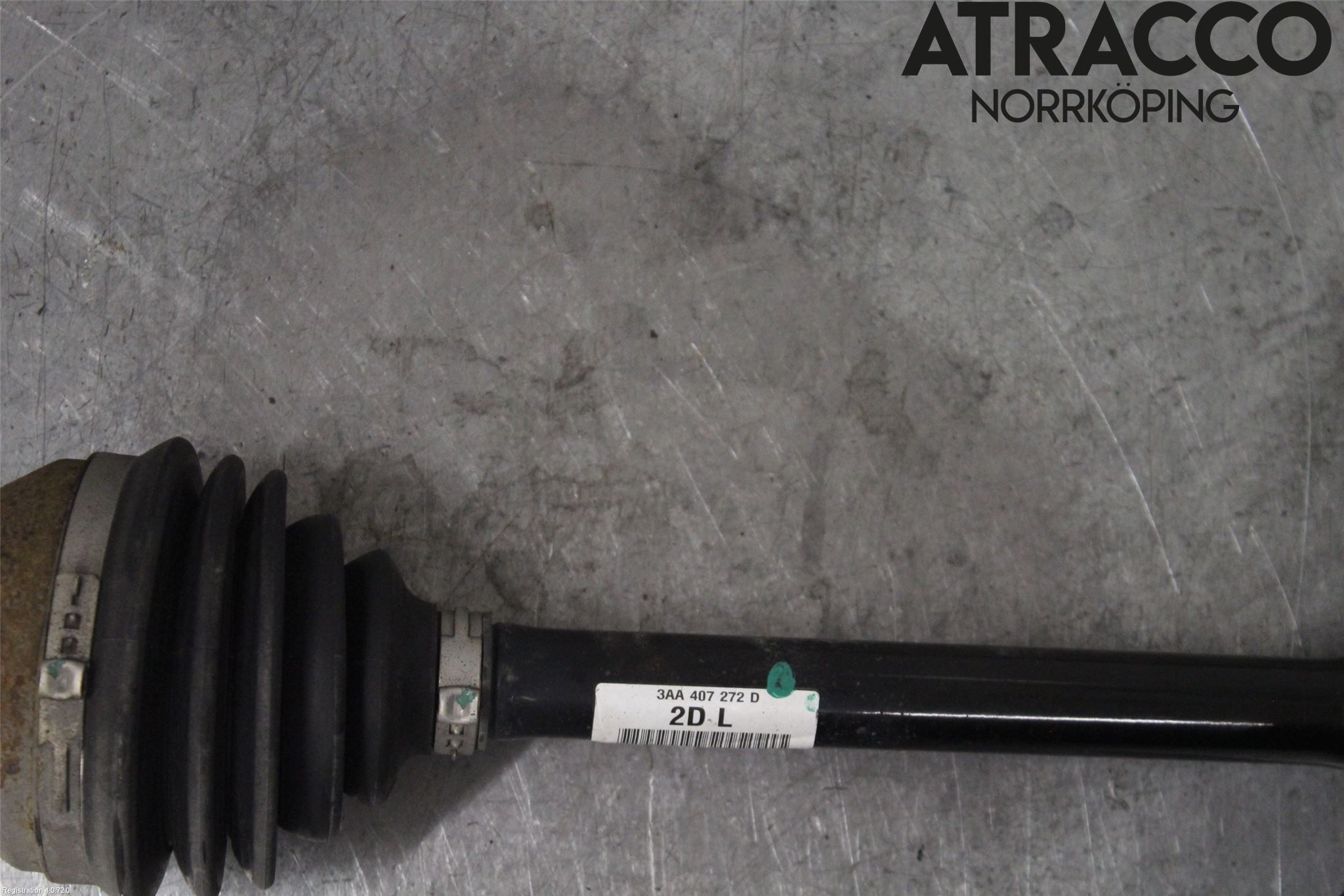 Volkswagen VW PASSAT 11-14 Drivaxel Fram Höger