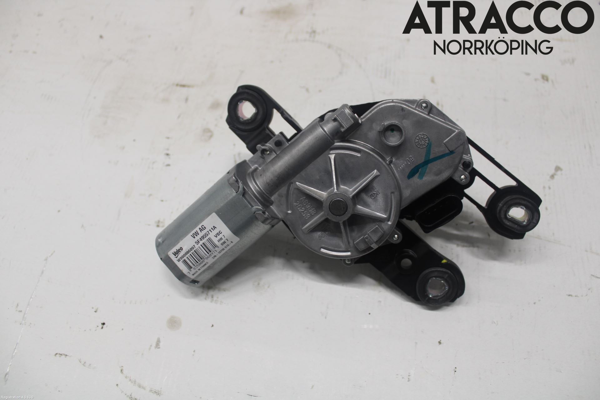 Skoda RAPID Torkarmotor Baklucka