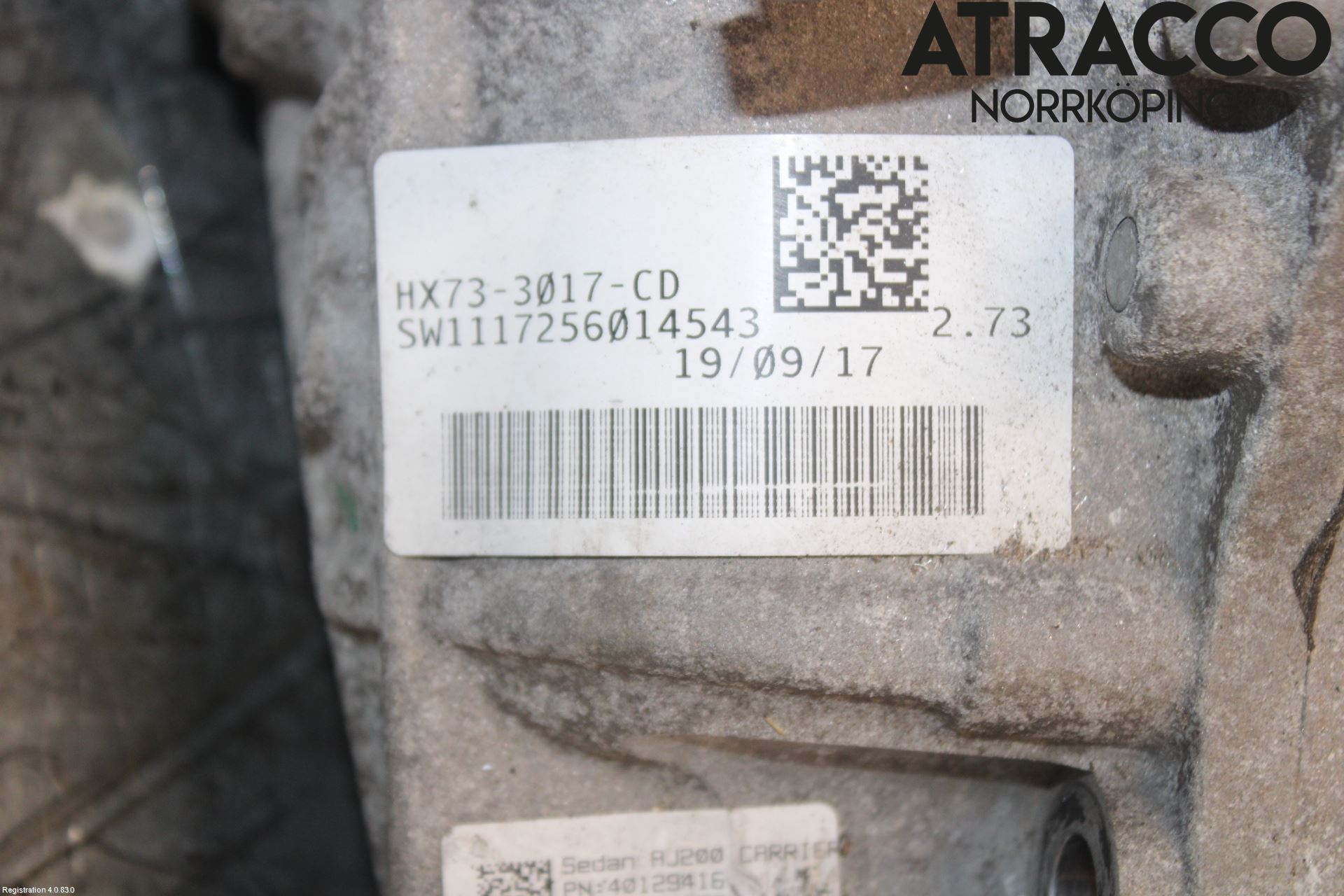 Jaguar XF (X260) 16-24 Framvagn Diffrential