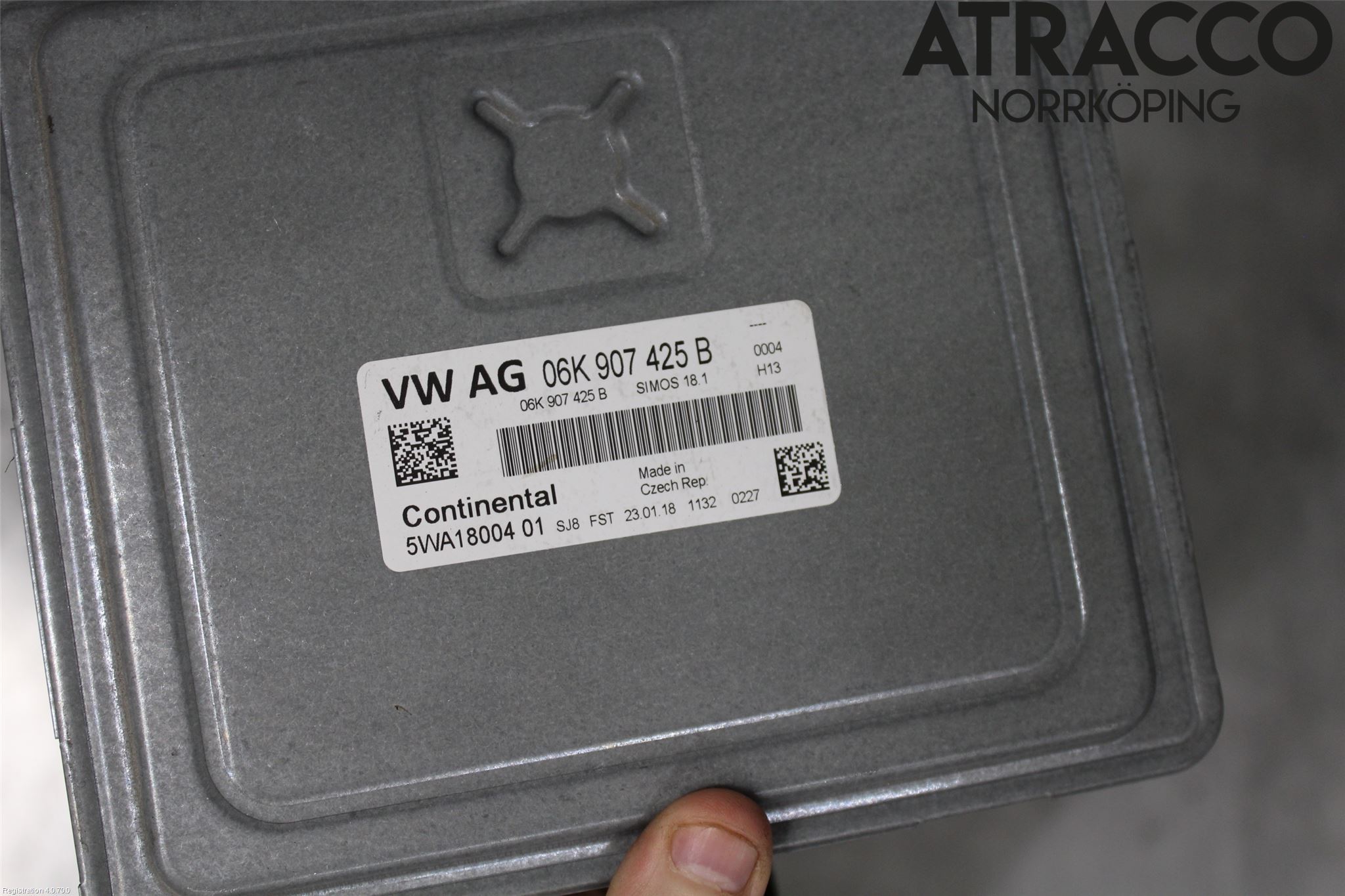 Volkswagen VW GOLF / E-GOLF VII 13-20 Styrenhet Insprut Bensin