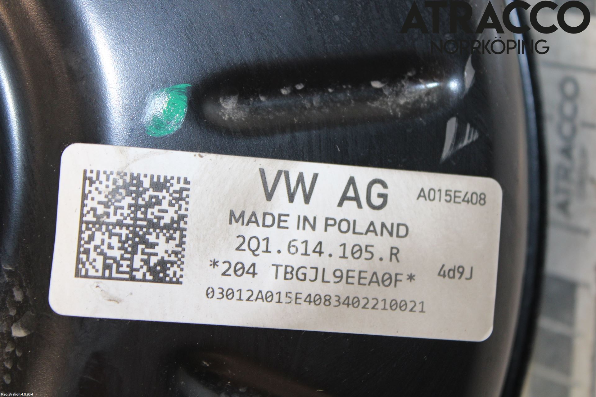 Seat ARONA Bromsservo