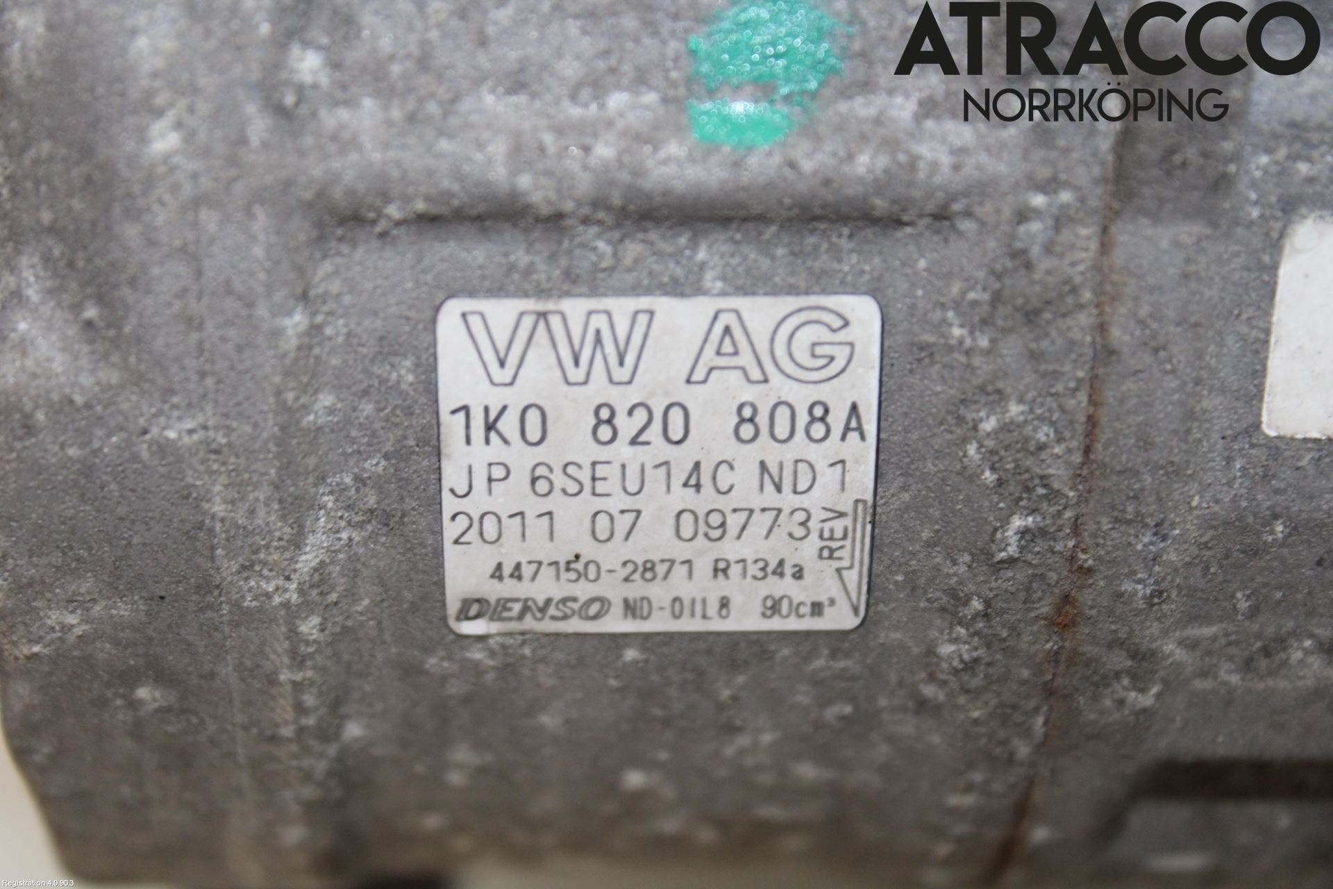 Volkswagen VW TIGUAN 07-16 Ac Kompressor