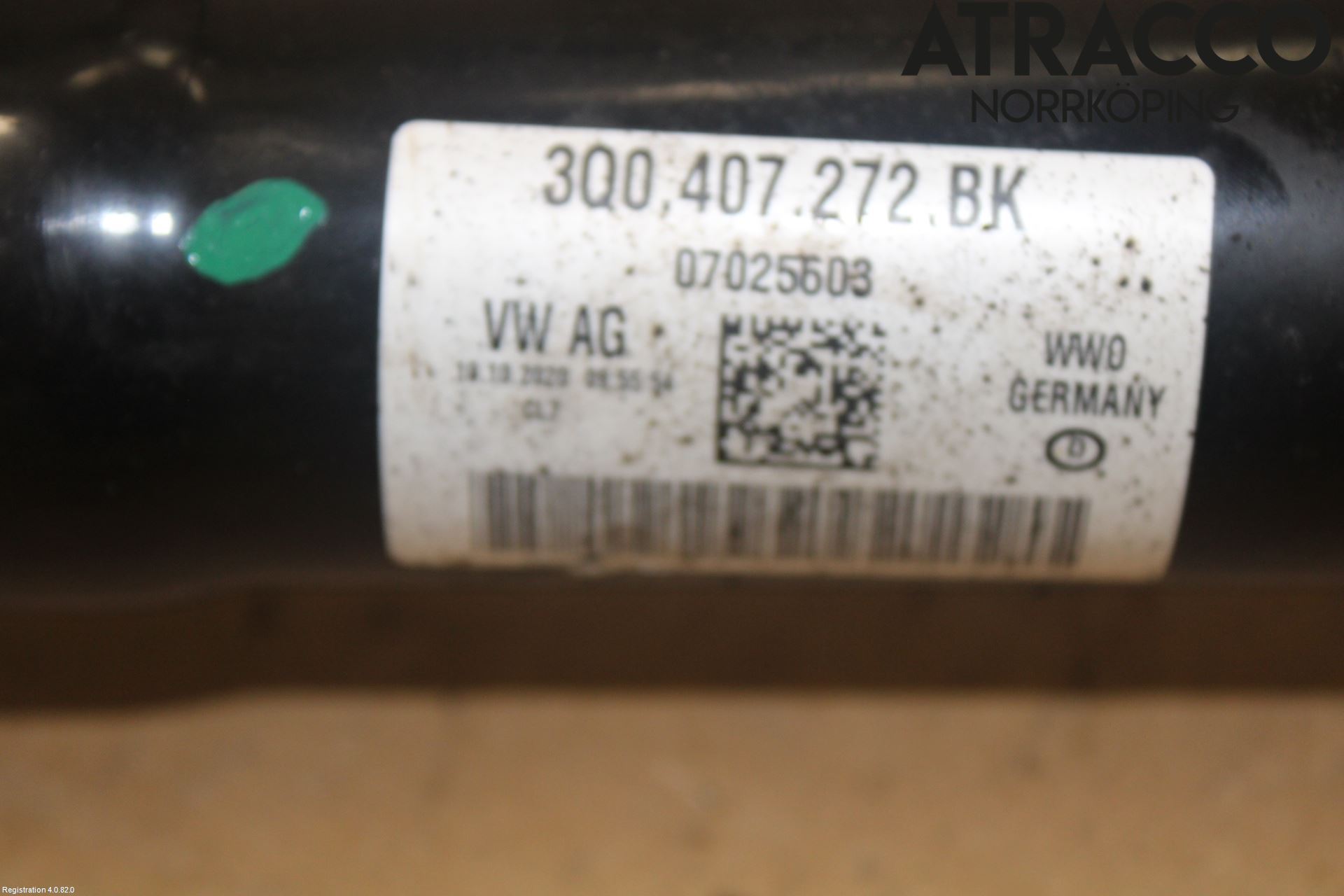 Volkswagen VW PASSAT 20-24 Drivaxel Fram Höger