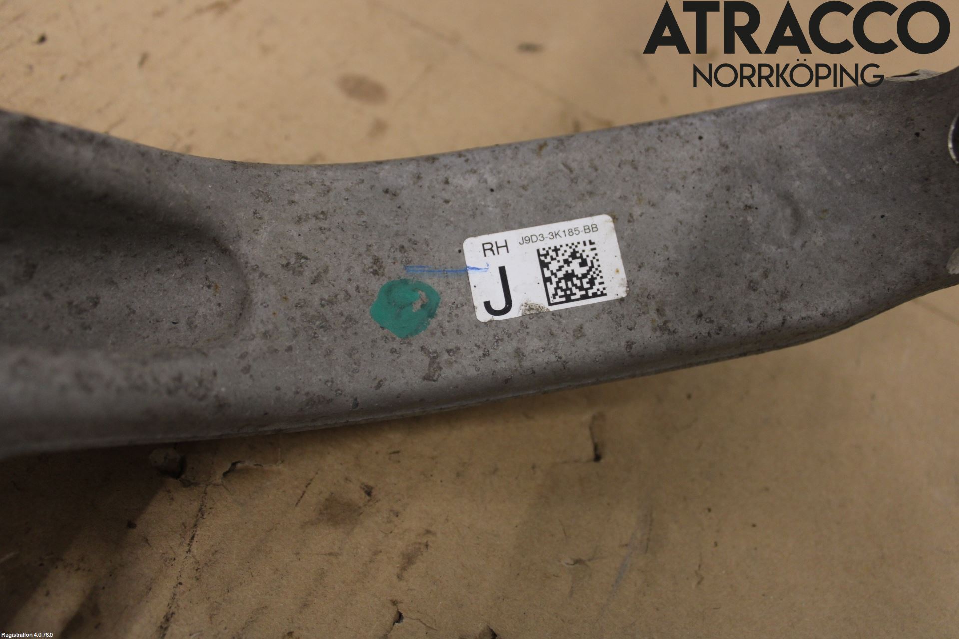 Jaguar I-PACE 18- Styrspindel Lagerhus Hö