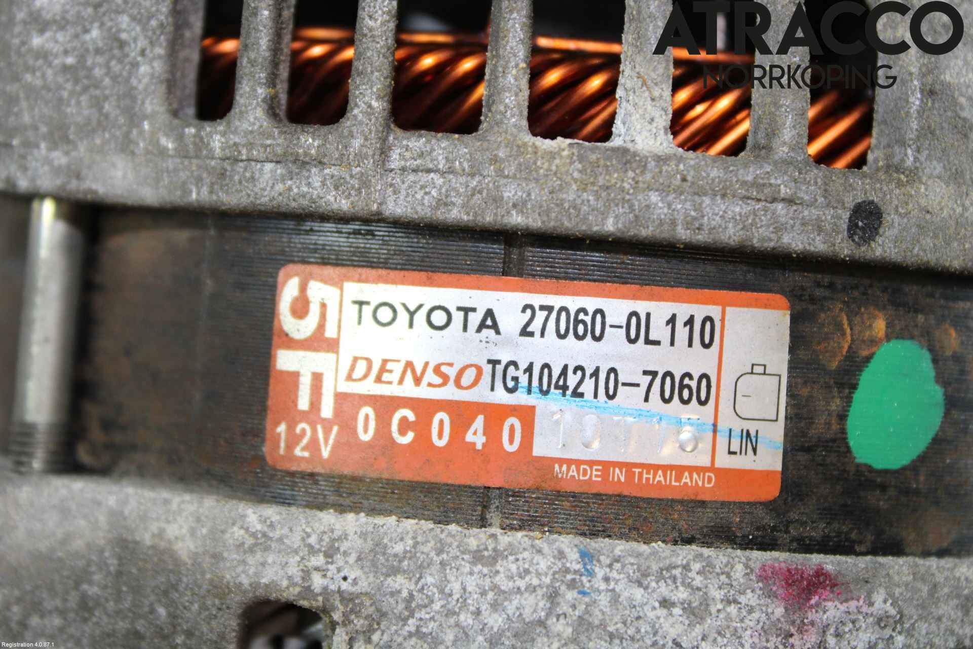 Toyota HILUX 16- Generator