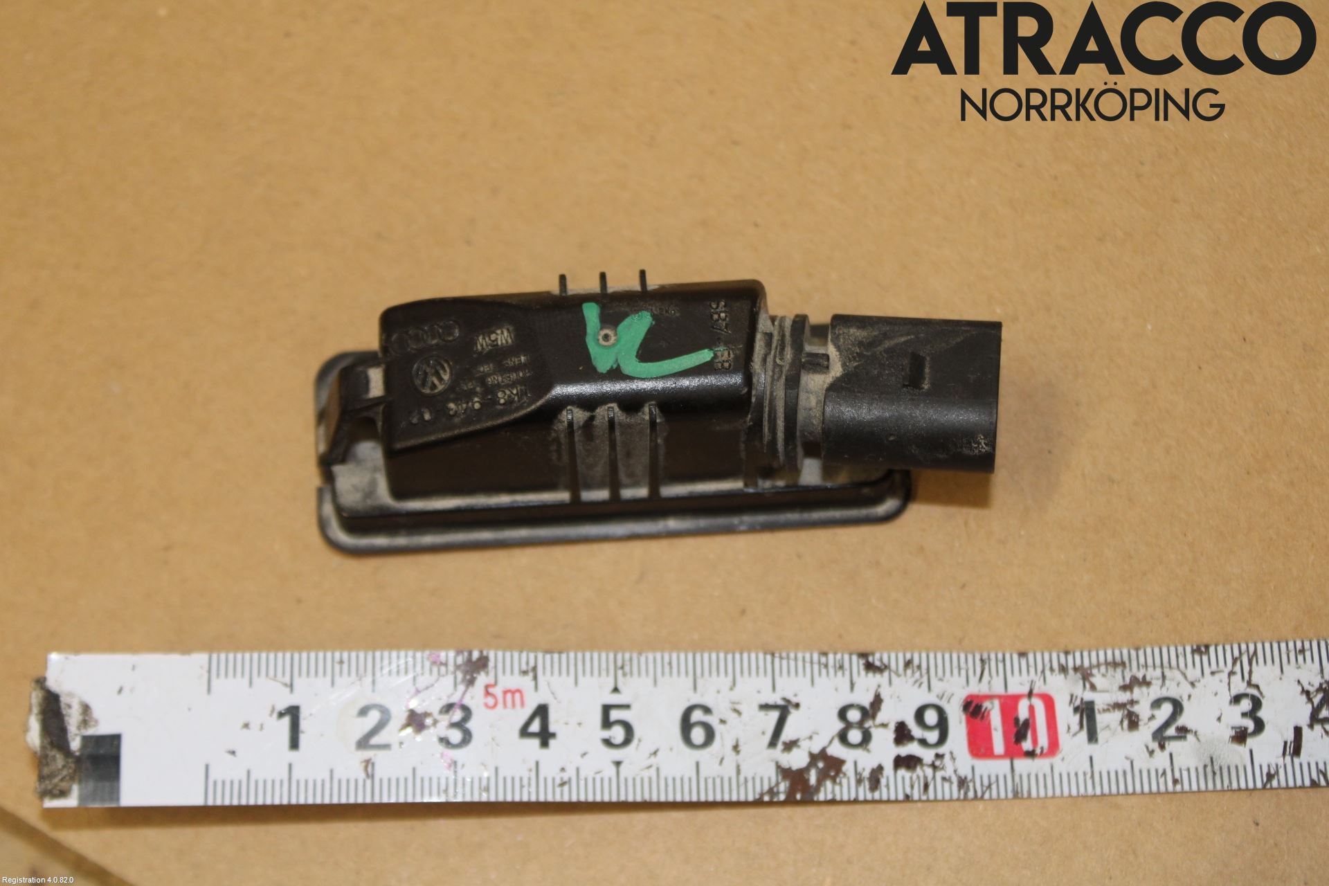 Volkswagen VW POLO 10-17 Skylt Belysning