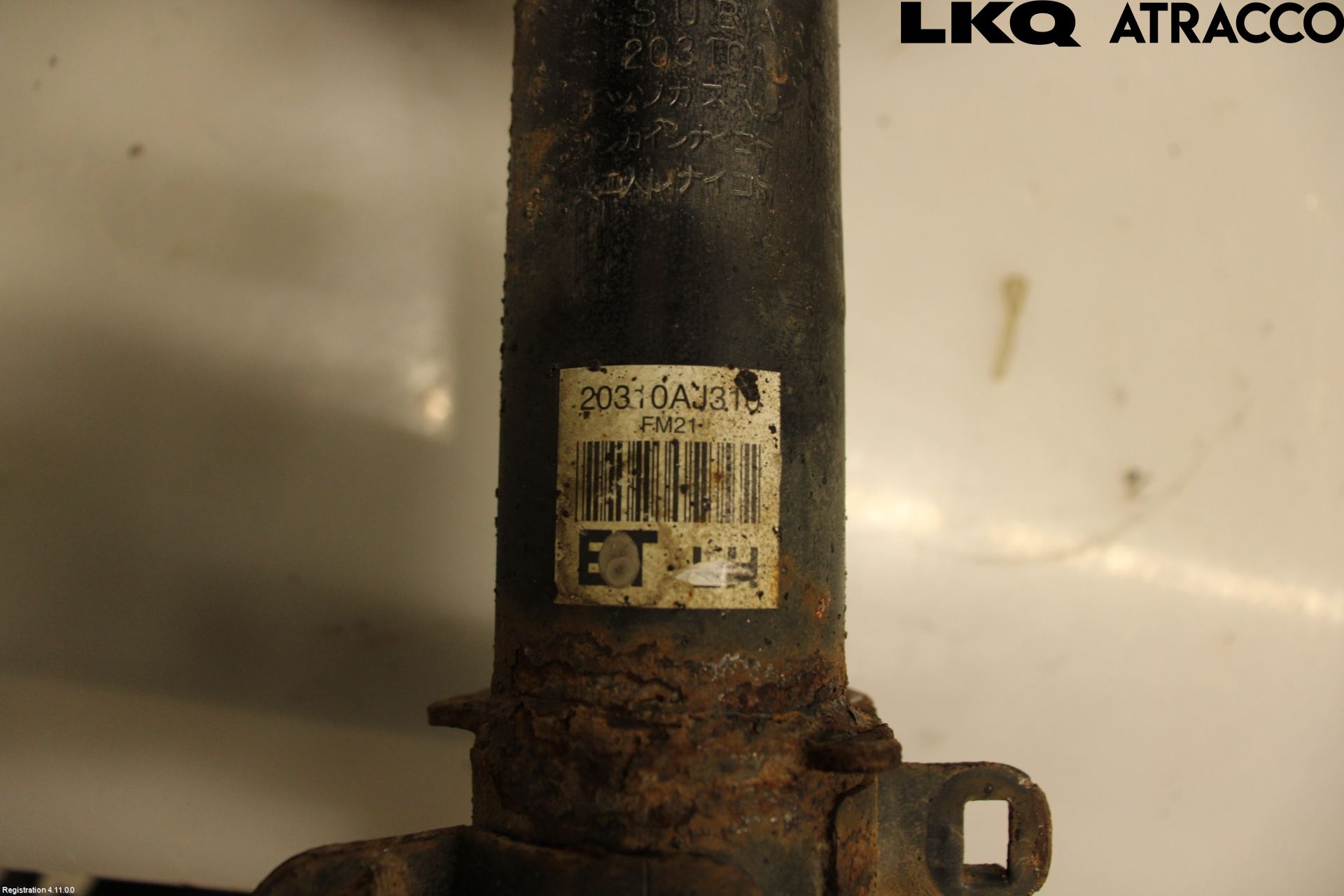 Subaru OUTBACK 10-15 Fjäderben Fram Vänster