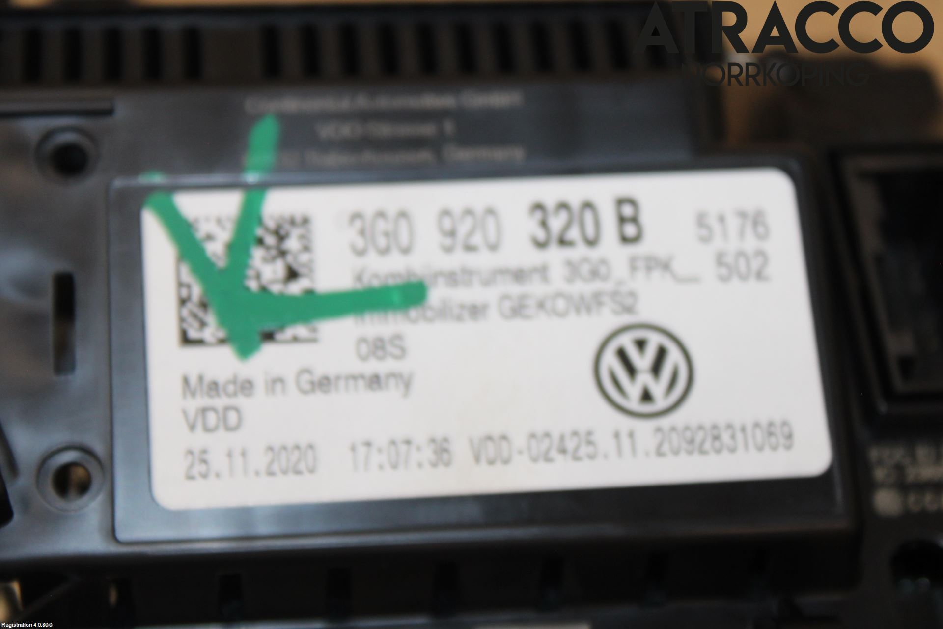 Volkswagen VW TIGUAN 16-24 Instrument Komb