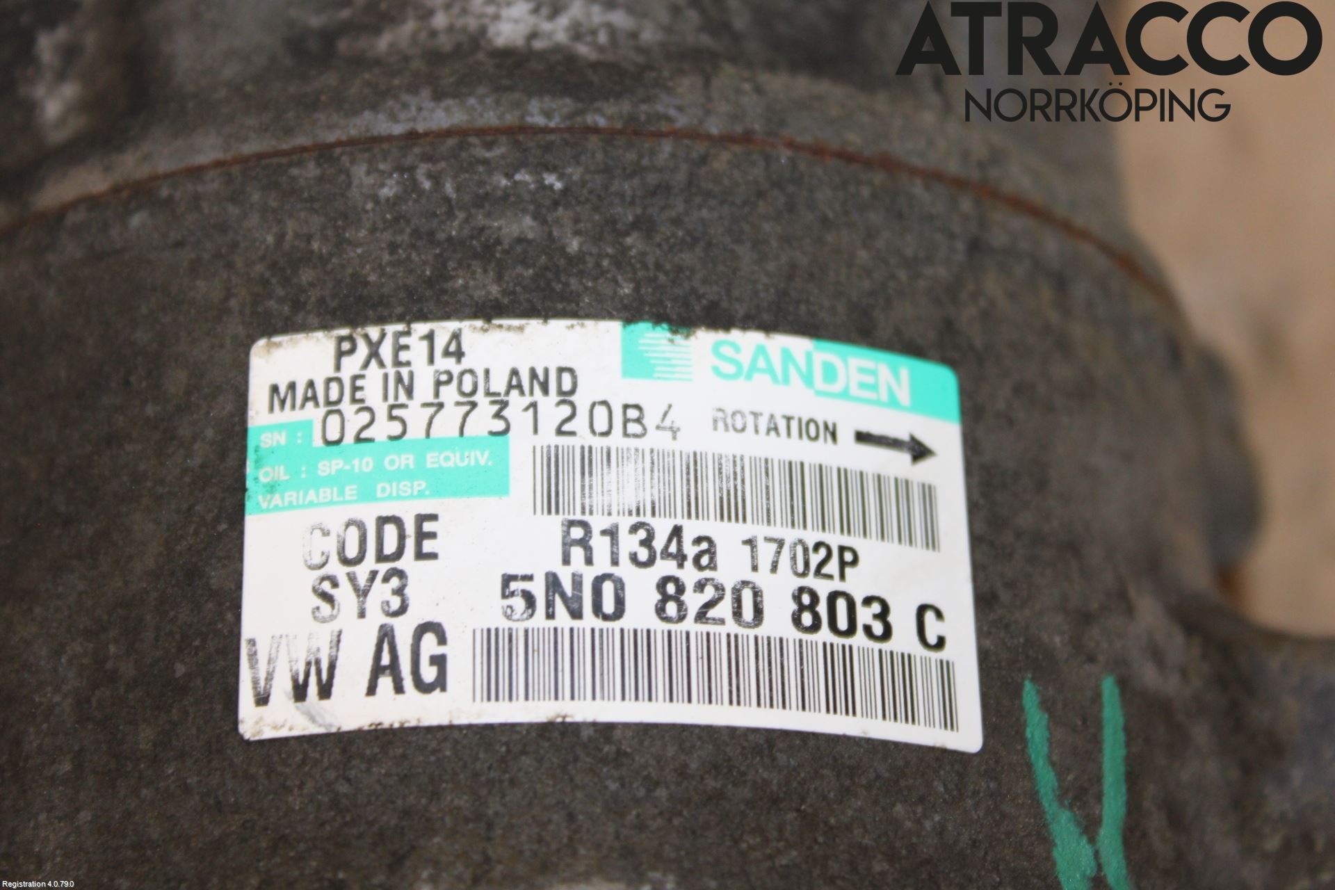 Skoda FABIA 07-14 Ac Kompressor