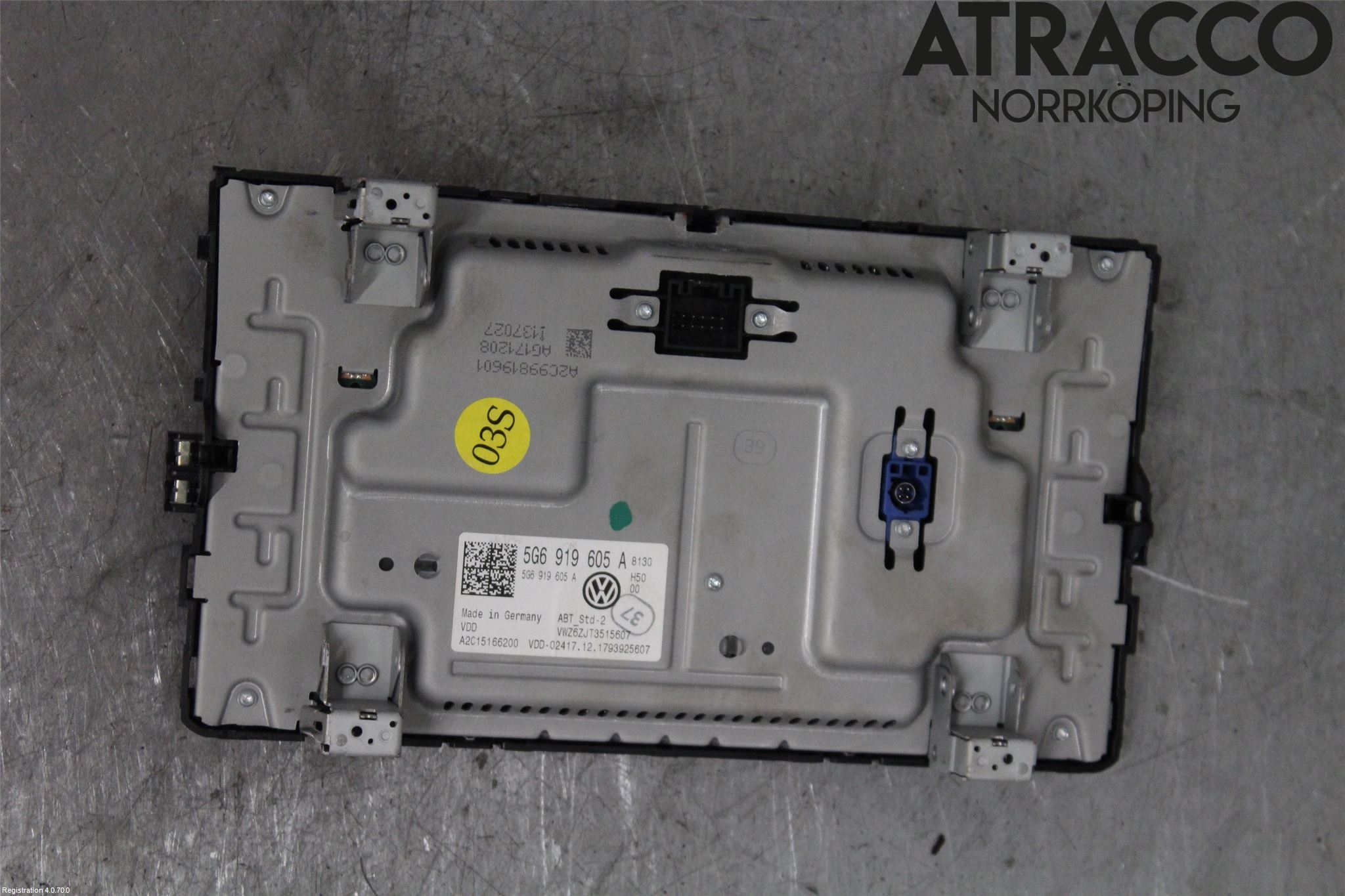 Volkswagen VW TIGUAN 16-24 Multifunktionsdisplay