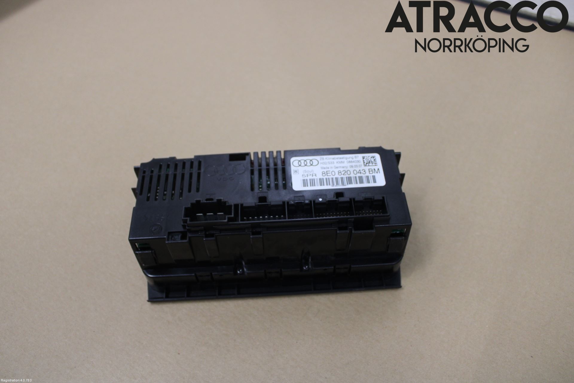 Audi A4/S4 05-07 Värmereglage