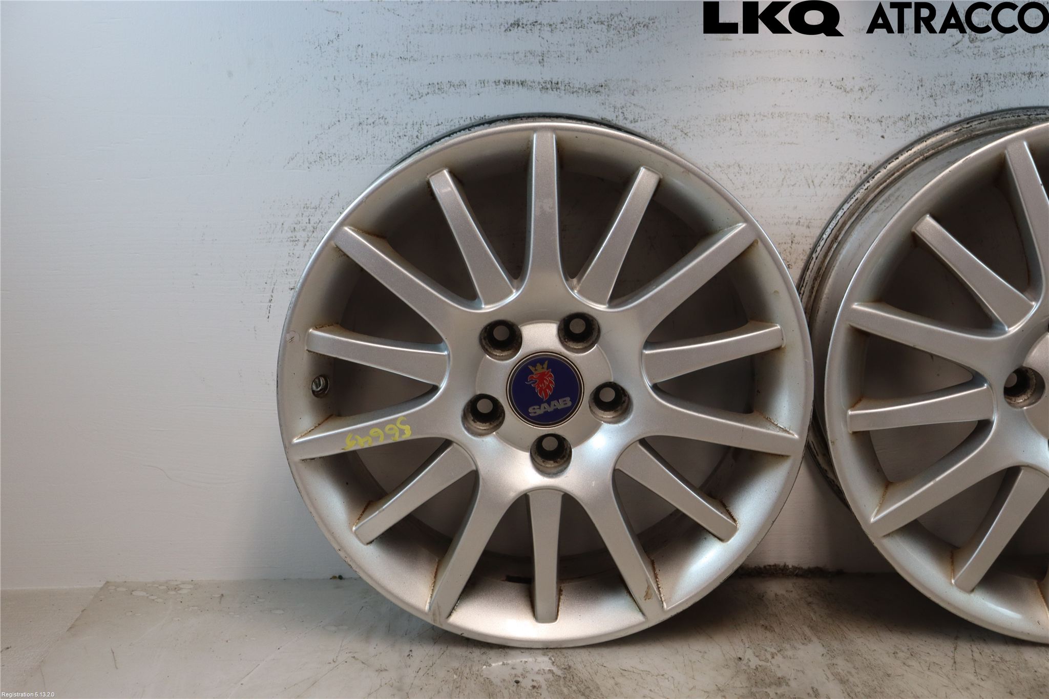 Saab 9-3 VER2/VER3 08-15 Fälgsats Aluminium