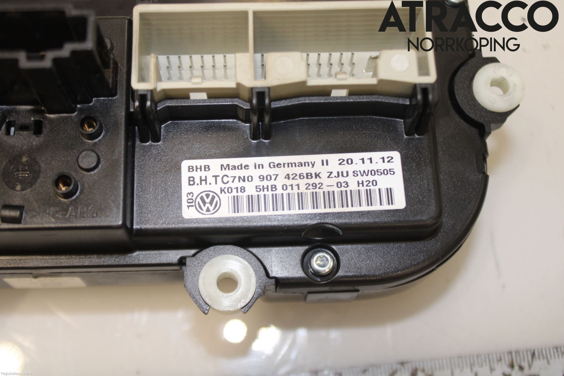 Volkswagen VW CADDY 11-15 Värmereglage