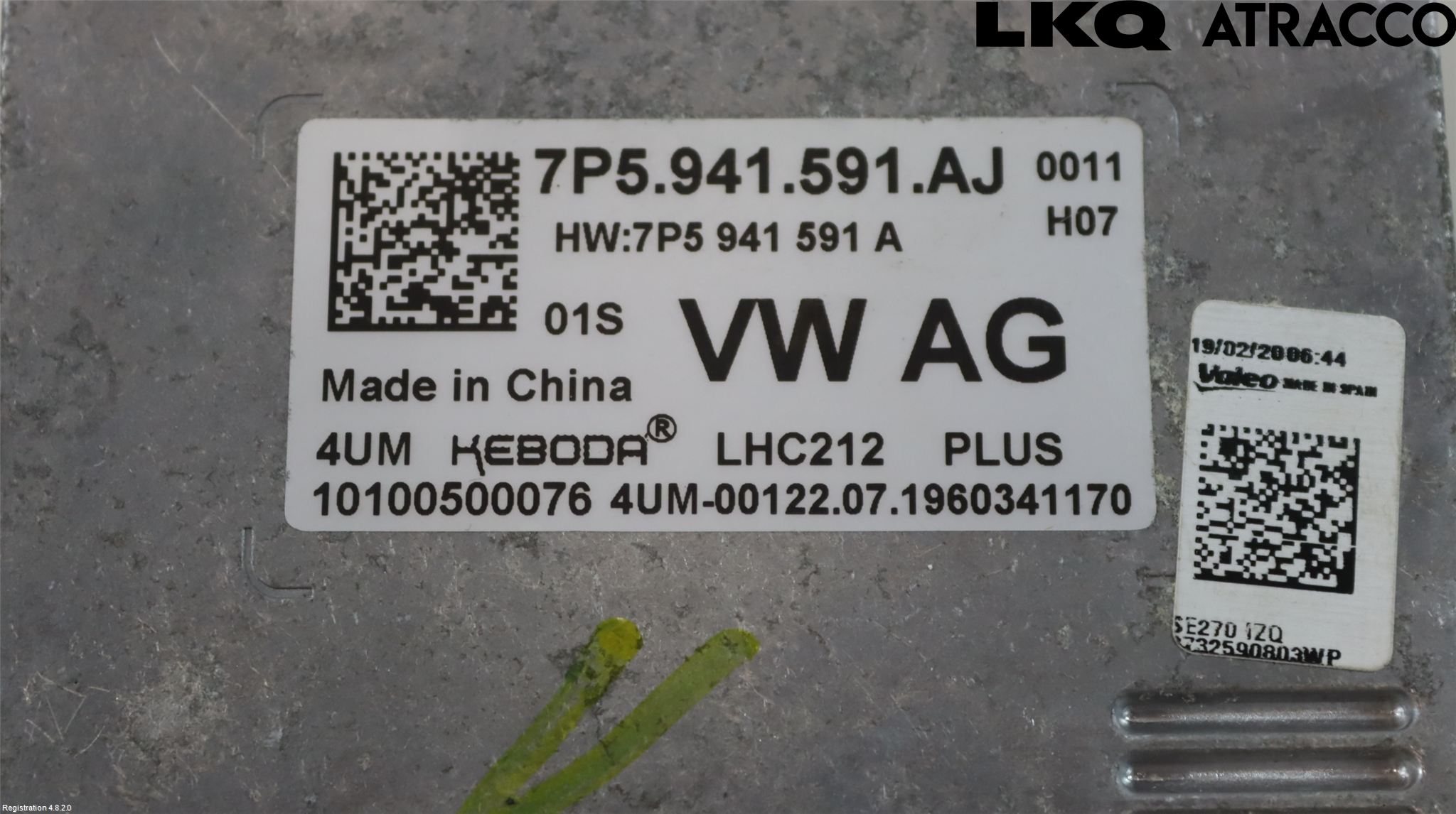 Seat IBIZA V 17-20 Styrenhet Strålkastare