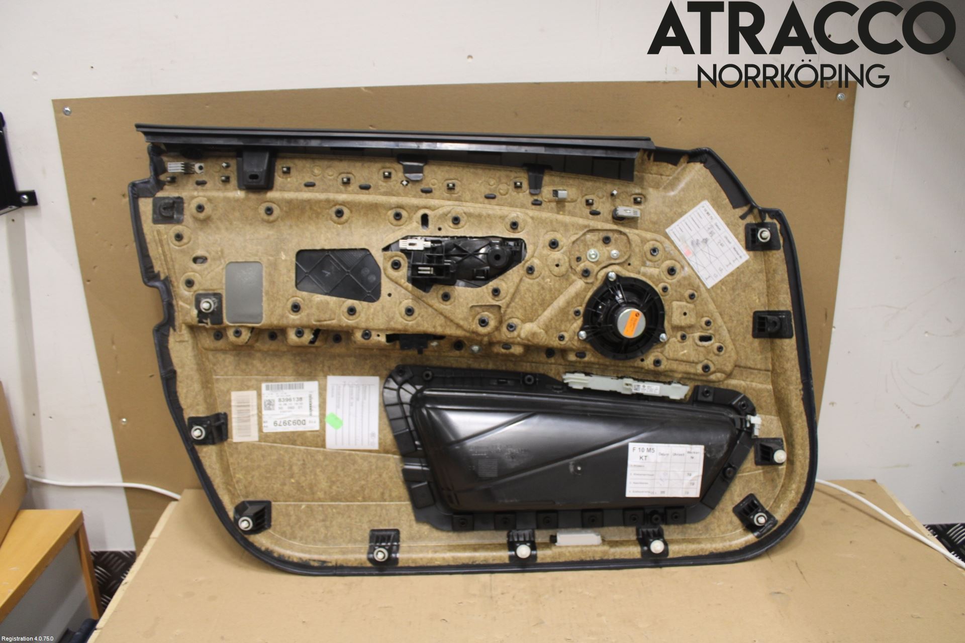BMW 5 F10/F11/F18 09-17 Dörrklädsel Hö