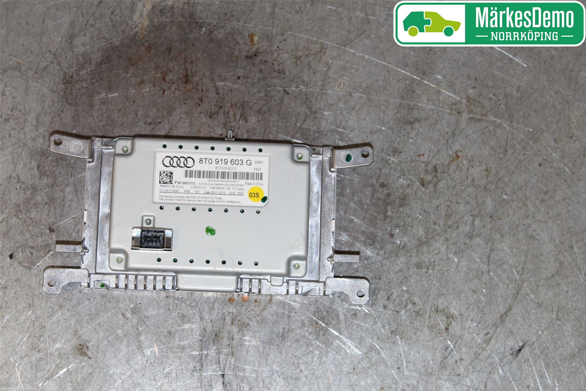 Audi A4 12-15 Multifunktionsdisplay