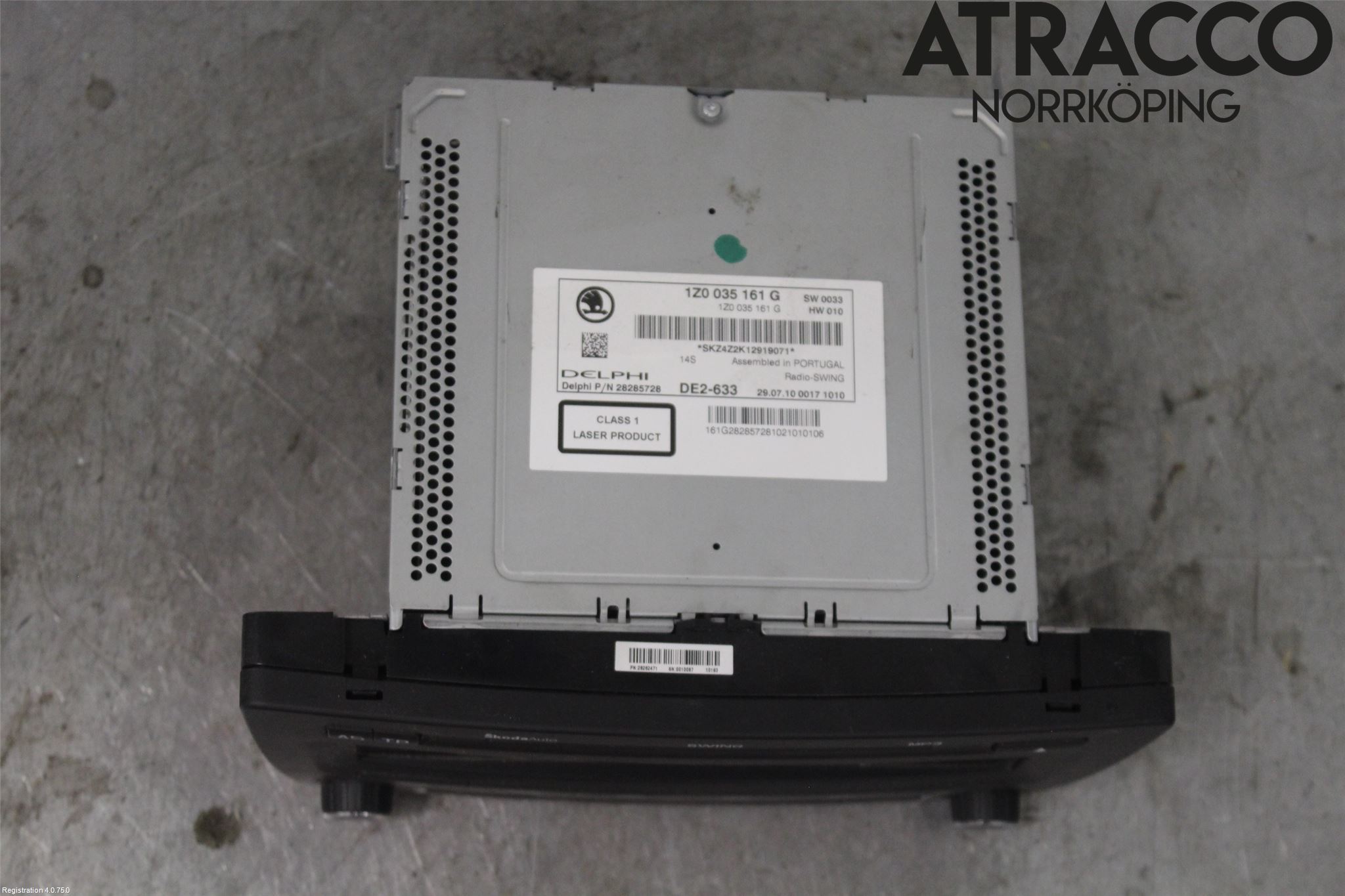 Skoda OCTAVIA (1Z) 05-13 Cd Radio - Multimediapanel
